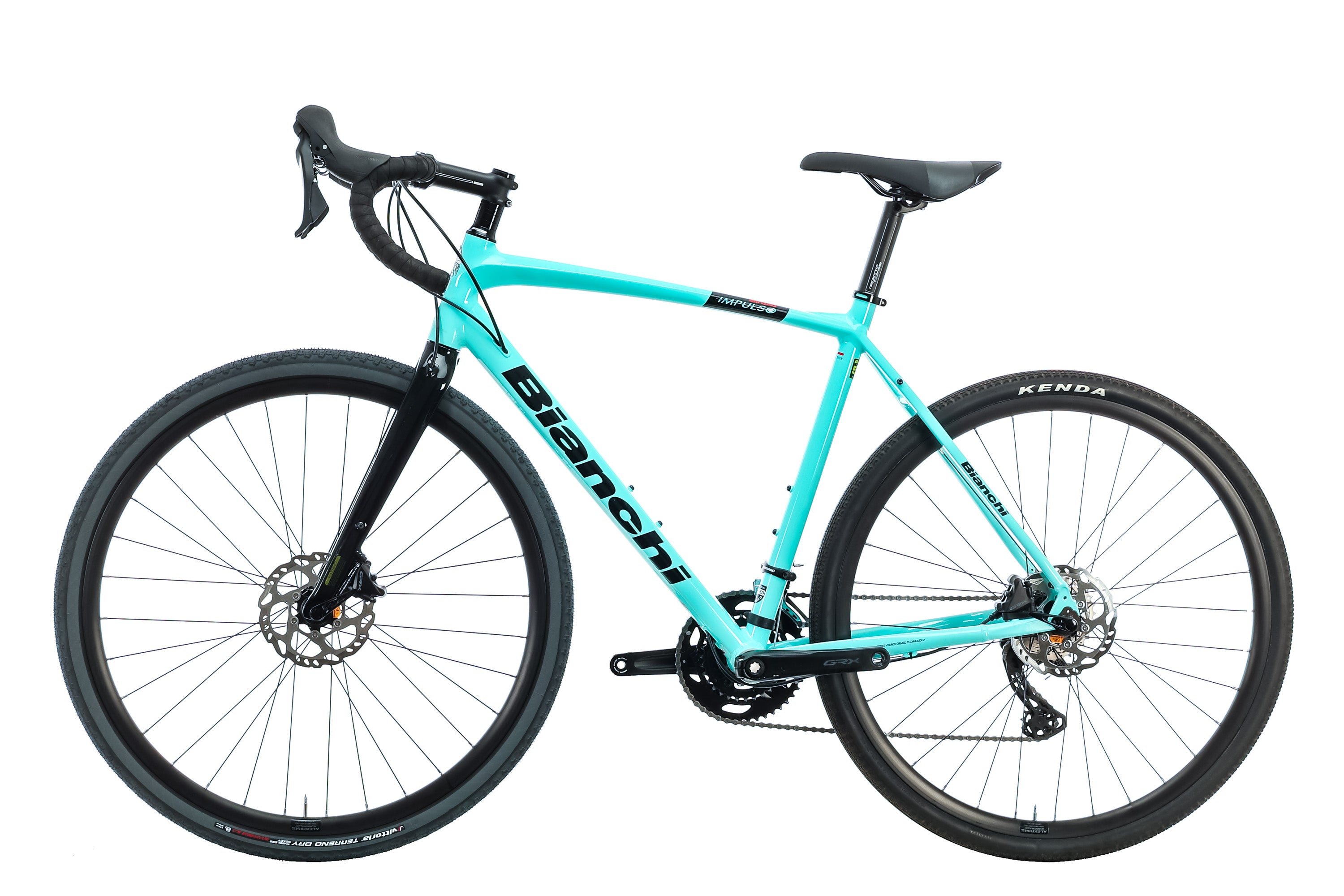 Bianchi Impulso Allroad GRX Gravel Bike 2020 - 57cm Carbon Frame, Shimano GRX Groupset - Perfect for Adventure Cycling, Commuting & Off-Road Trails