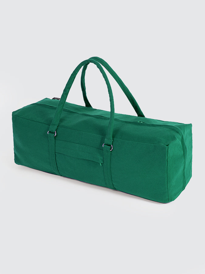 GOTS Certified Organic Cotton Yoga Bag - Eco-Friendly Yoga Equipment Storage for Studio & Travel - Perfect for Yoga Mats, Blocks, and Accessories