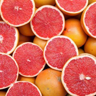 LES VERGERS BOIRON Frozen Pink Grapefruit Puree - 1kg Pack | All-Natural Fruit Puree for Smoothies, Desserts & Cocktails | Premium Quality for Bakeries & Home Chefs