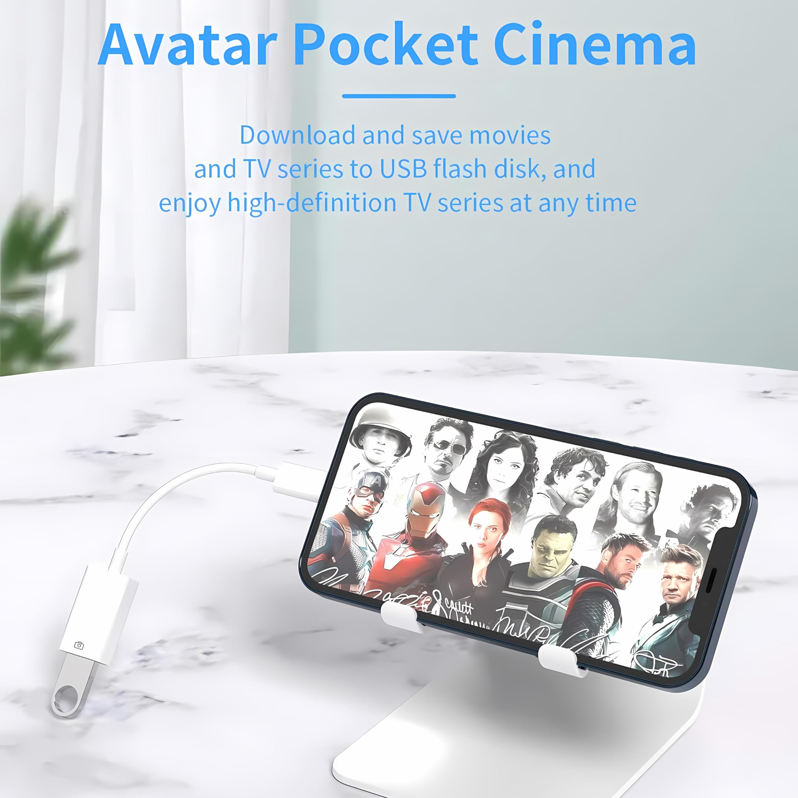 Original Title: USB Camera Adapter For iphone To USB OTG Camera Adapter USB 3.0 Adapter USB Male to Female Data Sync Supports Card Reader Keyboard Mouse Game Controller USB Flash Drive   Optimized Title: **USB 3.0 OTG Camera Adapter for iPhone - Male to Female Connector for Data Sync, Card Reader, Keyboard, Mouse & Game Controller - Compatible with USB Flash Drives (Perfect for Photography, Gaming & File Transfer)**