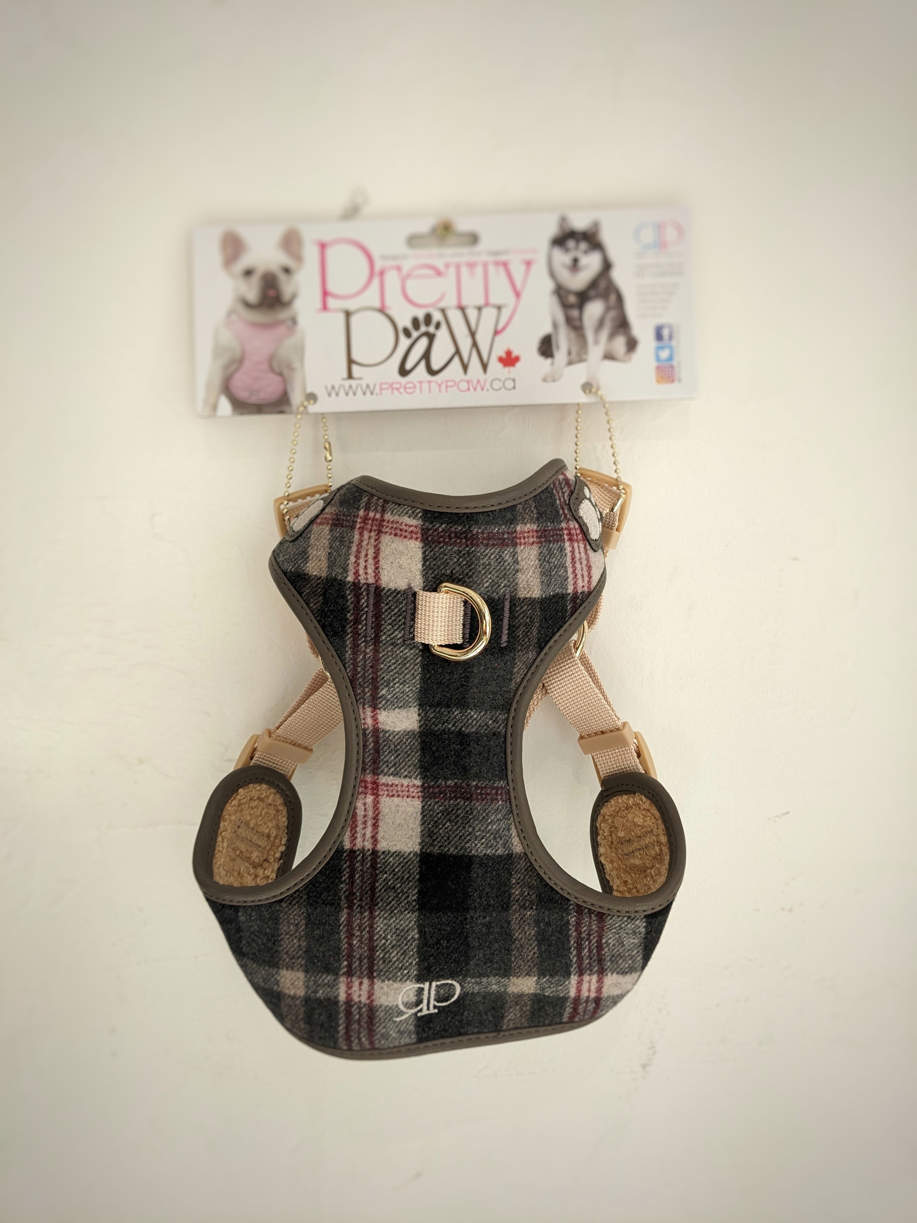 Pretty Paw Step-in Dog Harness - Adjustable & Breathable Pet Vest for Small to Medium Dogs - Perfect for Walking, Training & Outdoor Adventures