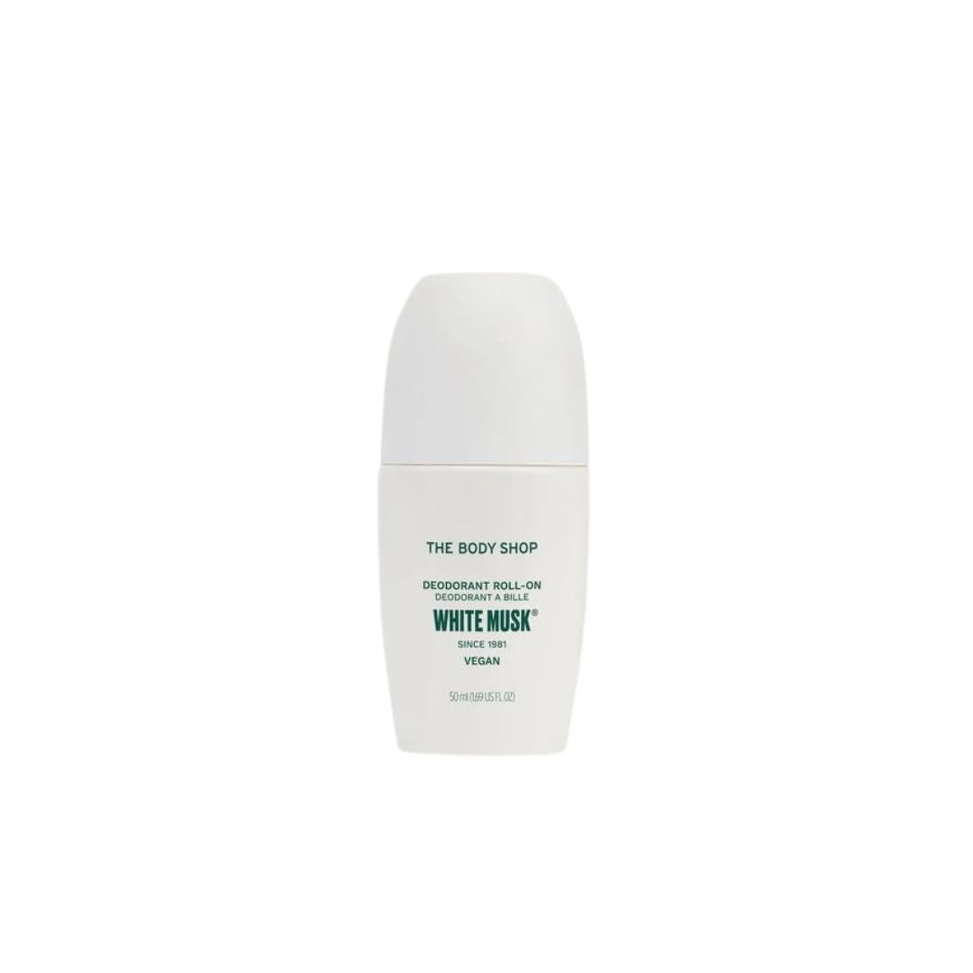 The Body Shop White Musk Deodorant for Women & Men - 50ml Fresh & Long-Lasting Deodorant Stick - Natural & Vegan Formula - Perfect for Daily Use, Workouts & Travel