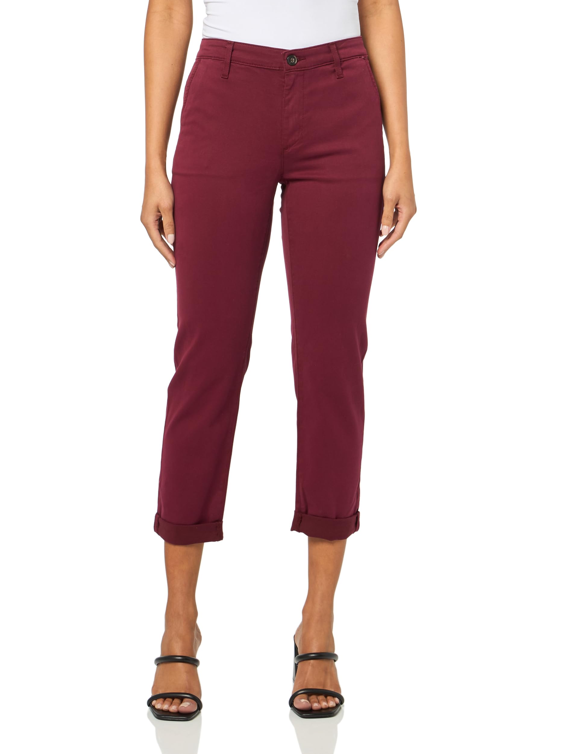 Women's Caden Slim Fit Stretch Dress Pants for Work & Office - Comfortable Professional Trousers for Business Casual & Formal Wear
