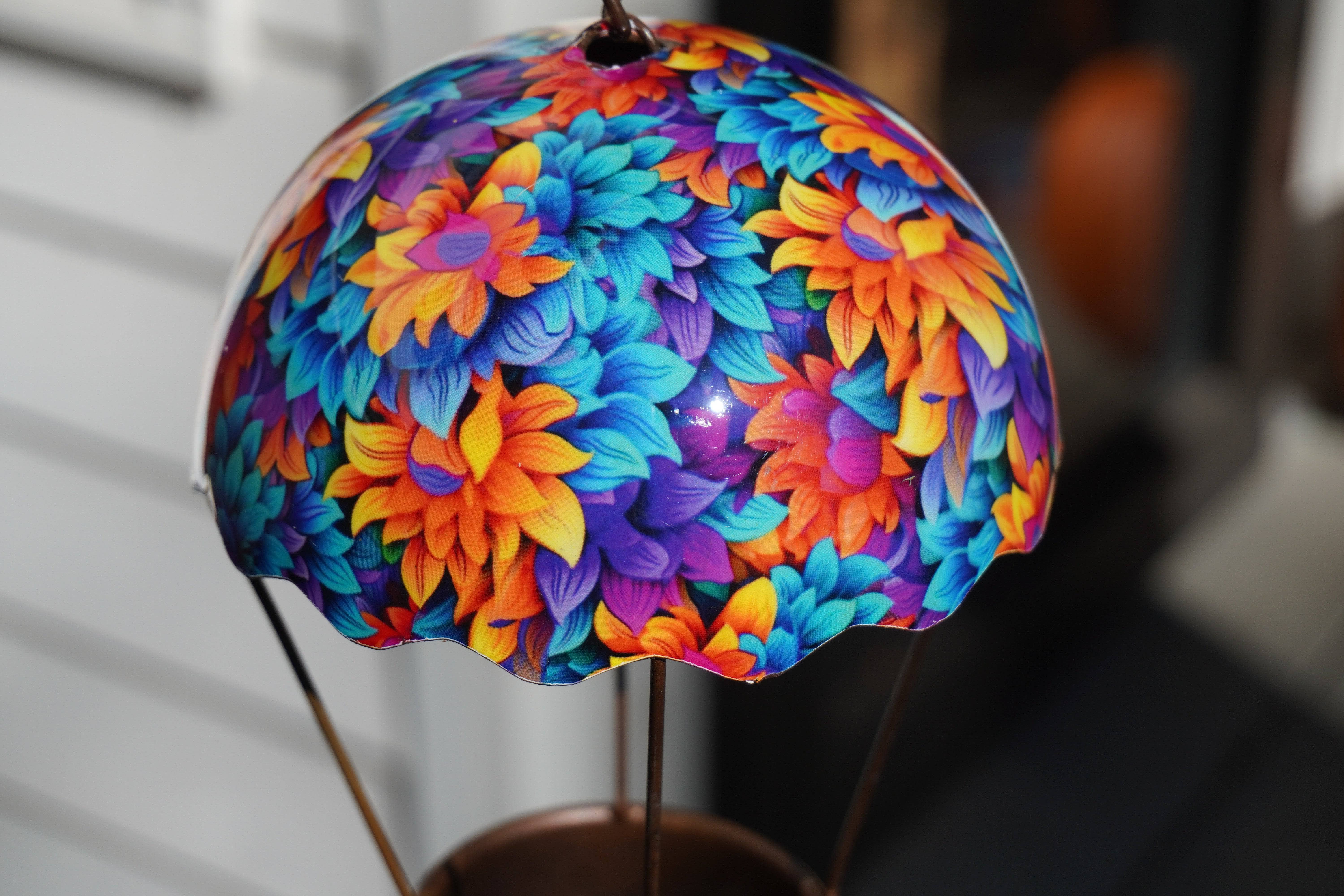 Hot Air Balloon Floral Hanging Ornament - Handmade Home Decor for Nursery, Baby Shower, Wedding & Party Decoration | Perfect for Ceiling, Wall & Window Display