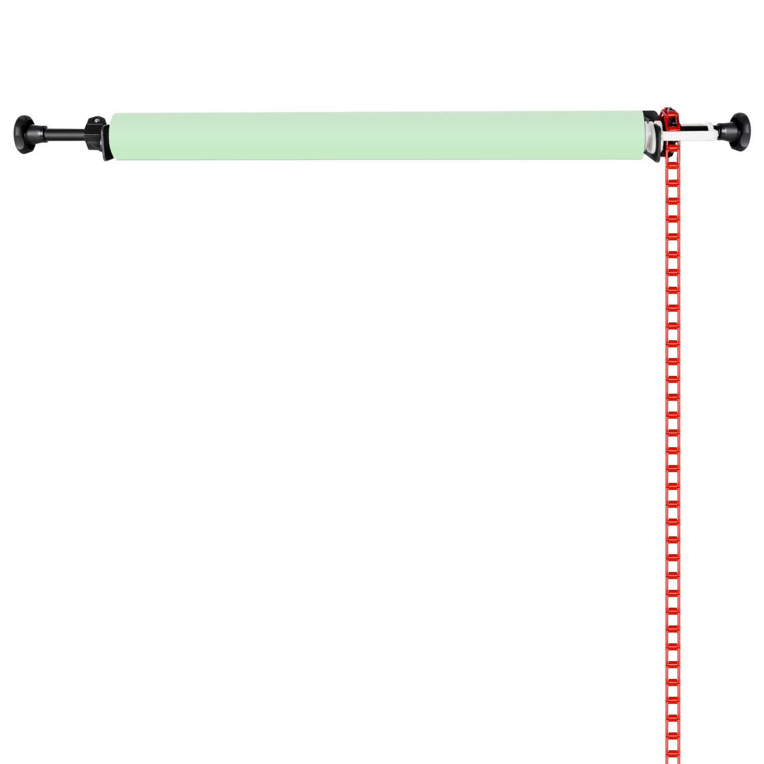 NEEWER Single Roller Wall Mount Manual Background Support System for Photography Studio, Video Shooting, and Green Screen Setup