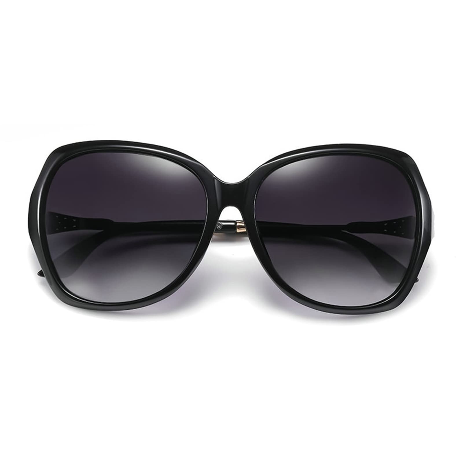 Willochra Women's Polarized Reading Sunglasses with Rhinestone Round Frame - Full Lens Magnification Sun Readers for Outdoor Reading & Driving