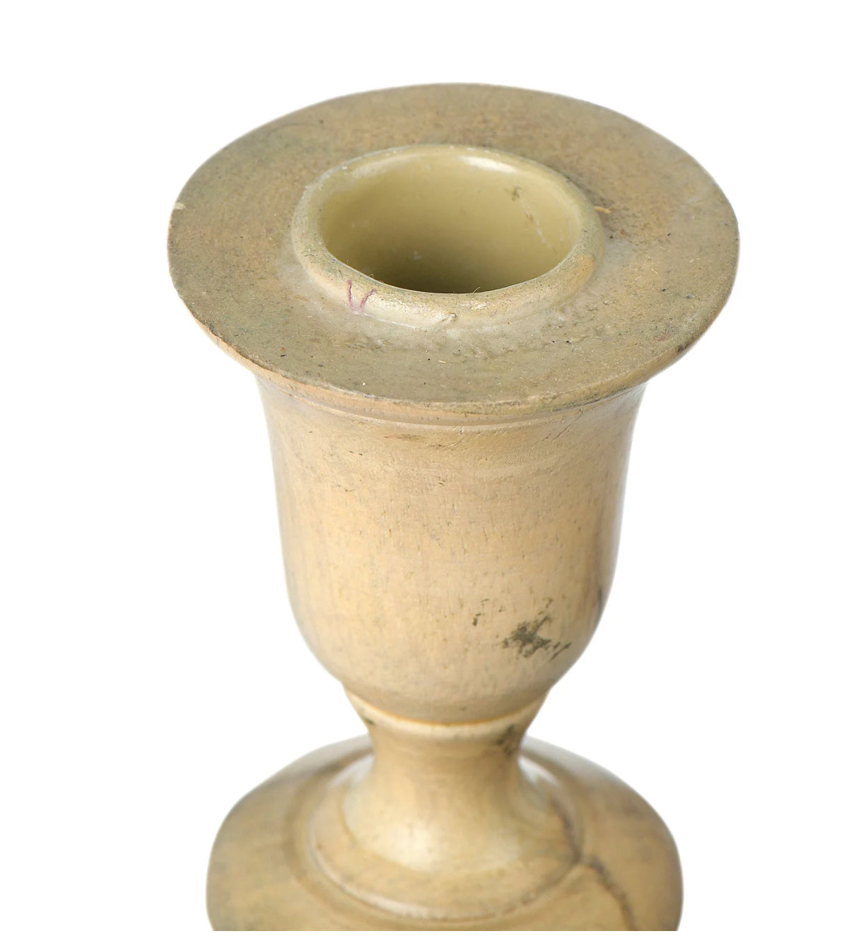 Handcrafted Mango Wood Taper Candle Holder Set - Natural Rustic Home Decor for Dining Table, Wedding Centerpiece & Boho Style Room Decor