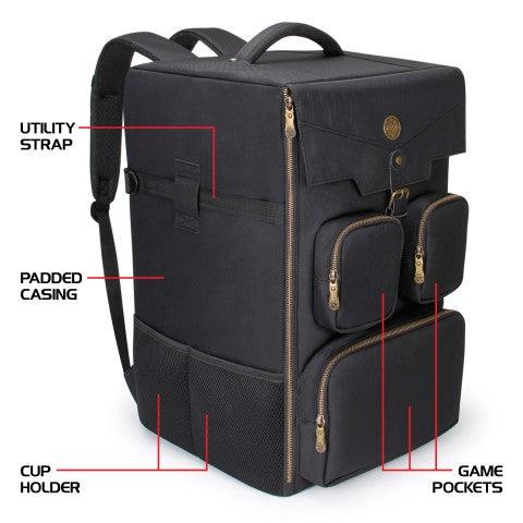 Premium Tabletop Board Game Backpack - Durable & Spacious Storage for RPG, MTG, D&D - Perfect for Game Nights & Conventions