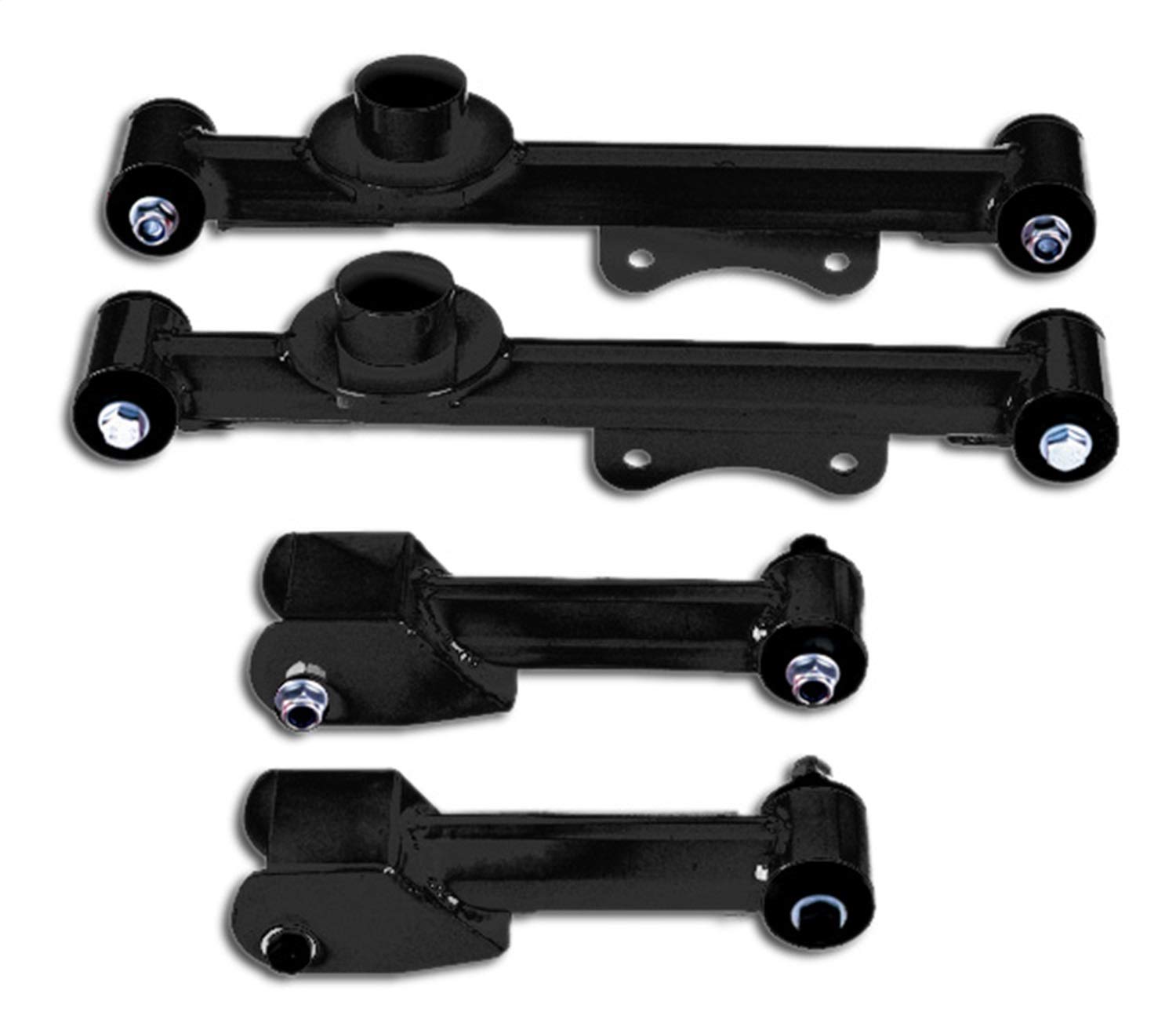 Granatelli Motorsports GMRS7901B Black Upper & Lower Rear Control Arm Kit - High-Performance Suspension Upgrade for Chevy, GMC Trucks & SUVs | Off-Road, Towing & Daily Driving