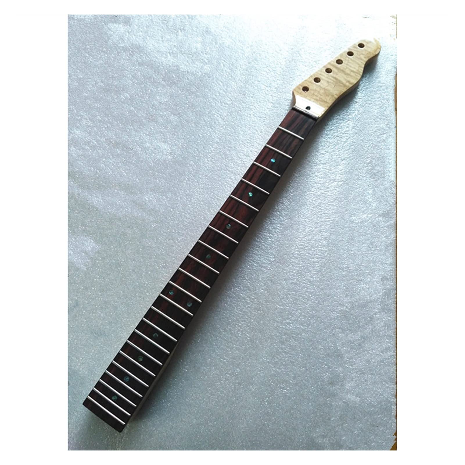 22 Frets Maple Rosewood Fingerboard Electric Guitar Replacement Neck - Perfect for DIY Guitar Repair & Custom Builds | Ideal for Rock, Blues & Metal Performances