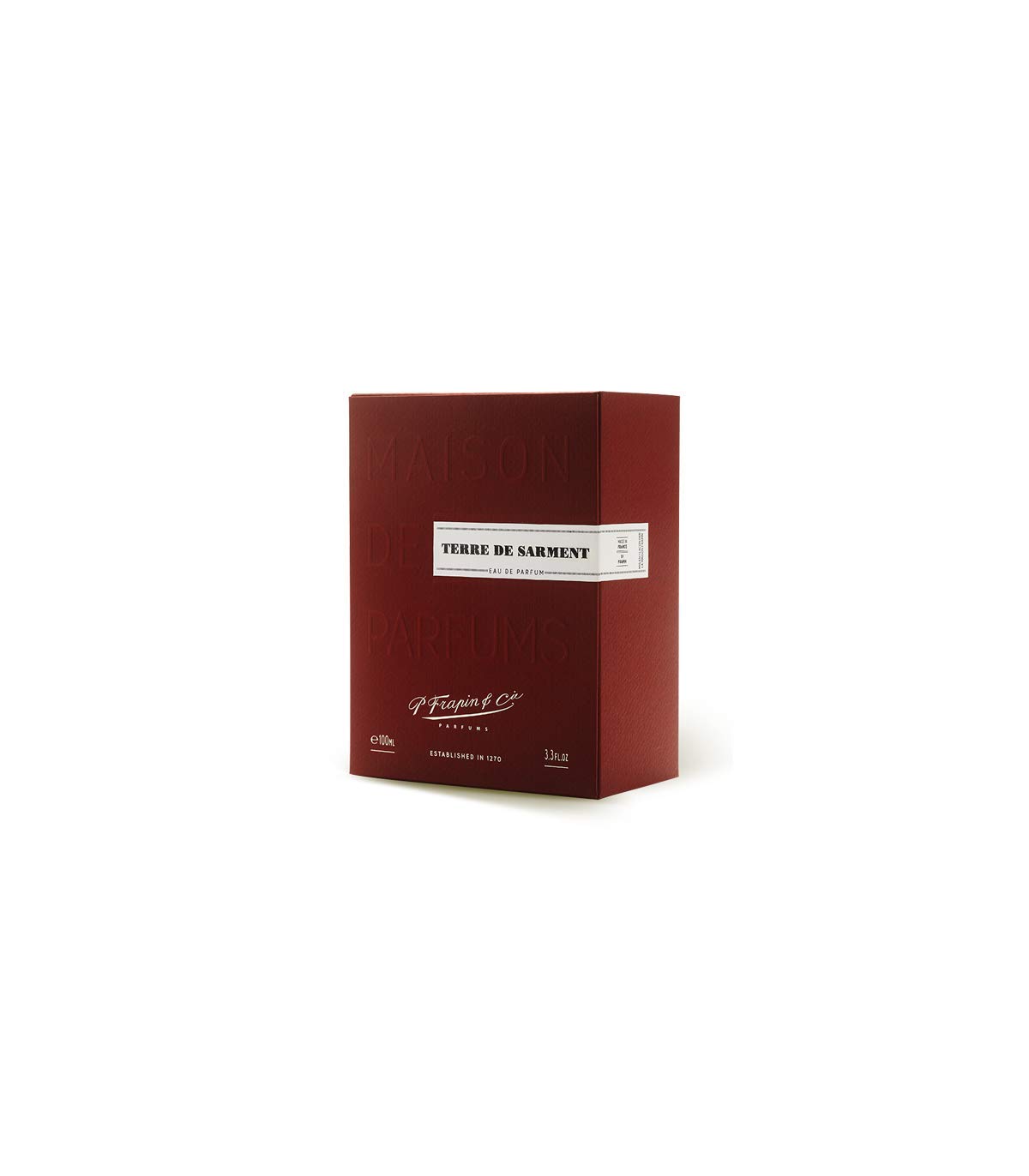 Frapin Terre De Sarment Eau De Parfum Spray for Women - 3.4 Oz (New Packaging) | Floral Woody Fragrance for Daily Wear & Special Occasions