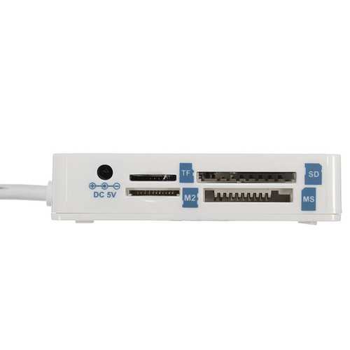 All-in-One USB 3.1 Type C Hub with 4 USB 3.0 Ports and SD/TF Card Reader - Perfect for MacBook Pro, Laptop, Desktop & Data Transfer