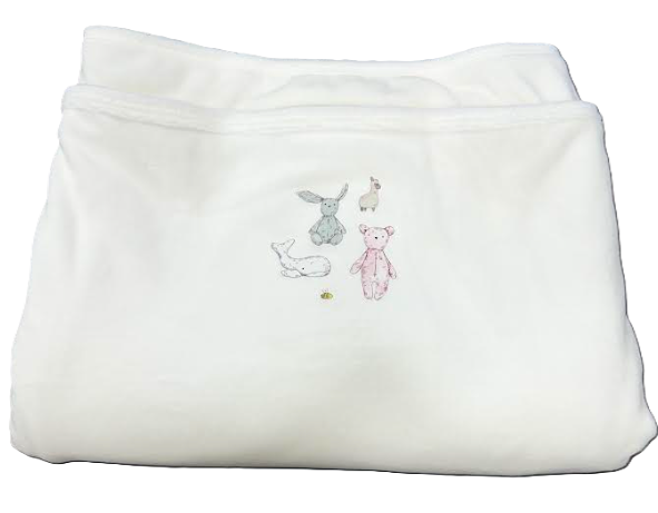 Kipp Stuffed Friends Blanket - Ultra Soft Plush Throw for Kids & Adults - Perfect for Cuddling, Lounging & Gift Giving