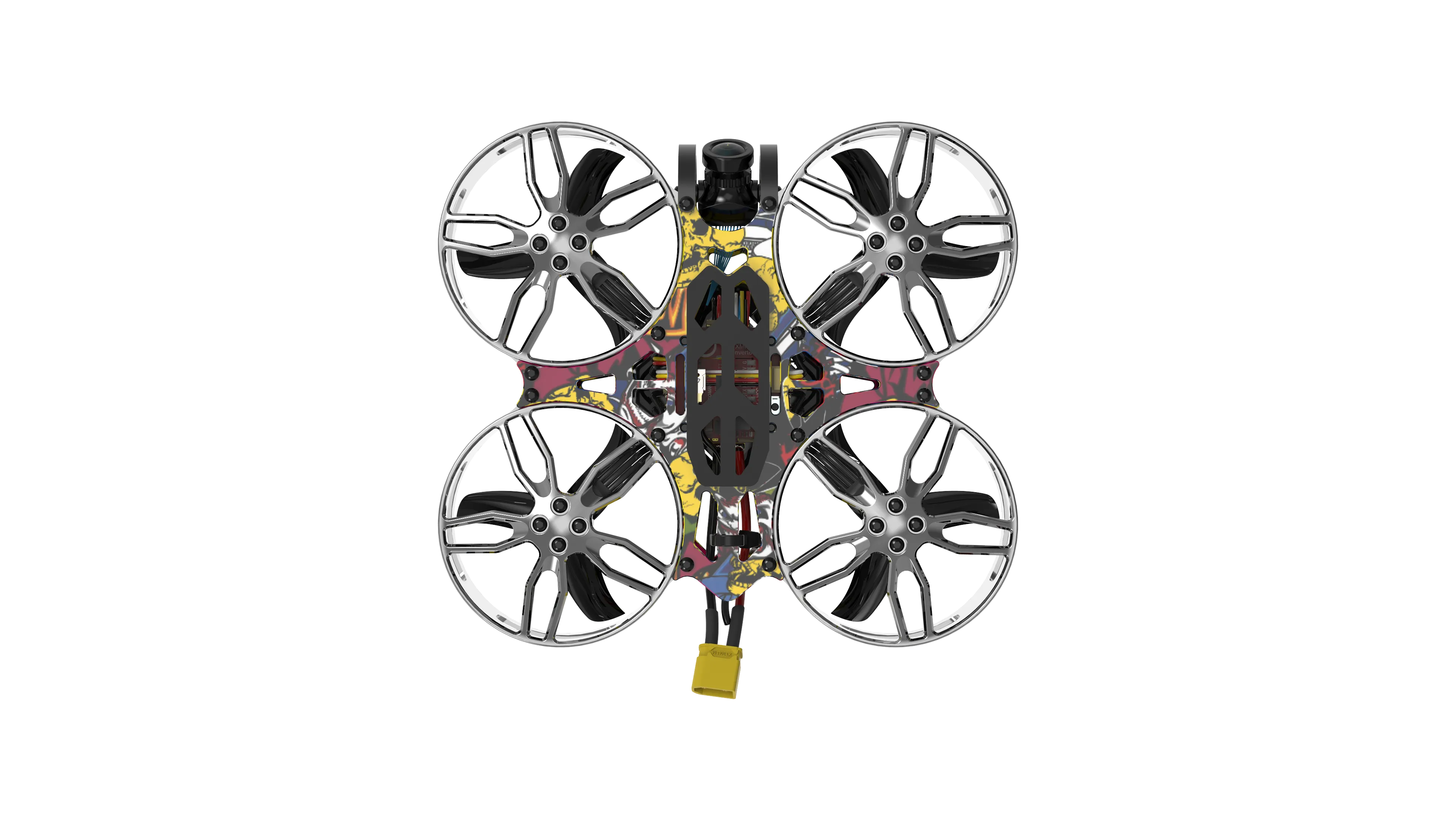 SKYZONE ATOMRC CineFlex 100mm HD FPV Cine Drone PNP (No Receiver) - CF100/CF100HD Version for Aerial Photography & Cinematic Videography