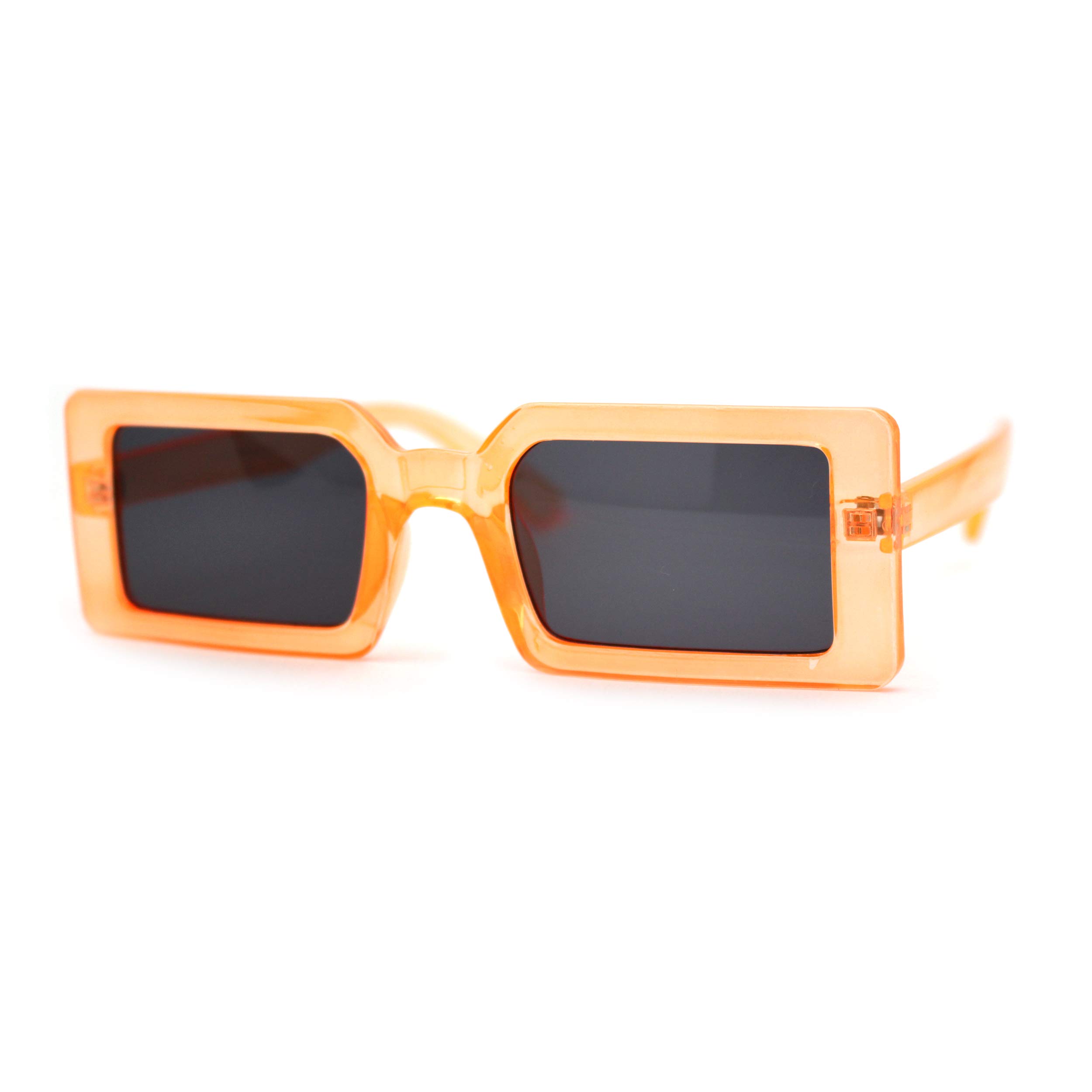 Retro Vintage Hippie Sunglasses for Women - Square & Rectangular Frame - Perfect for Beach, Festival, and Summer Outdoor Activities