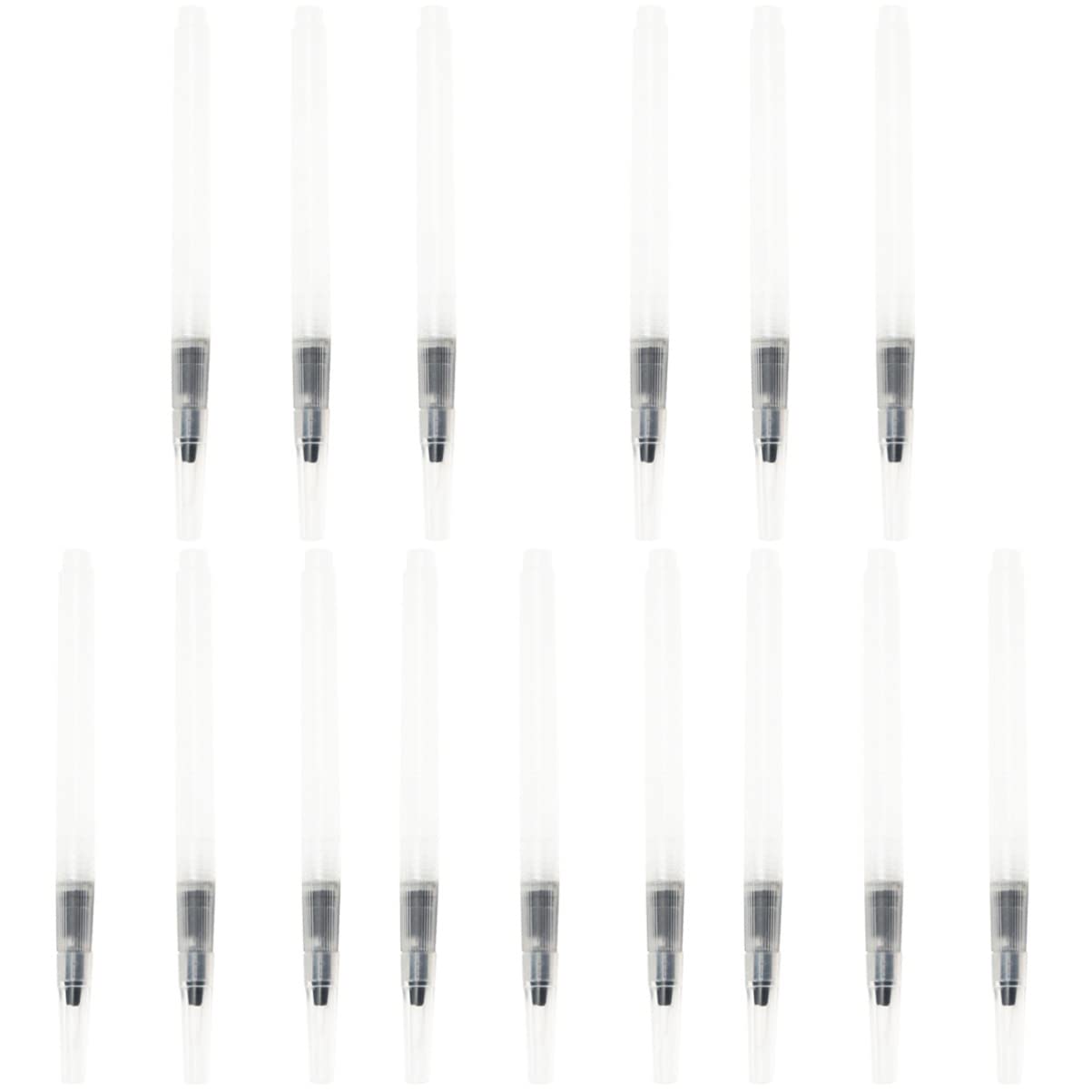 15-Pack Durable Watercolor Brush Pens for Painting & Drawing - Detachable Watercolor Brushes for Students & Artists