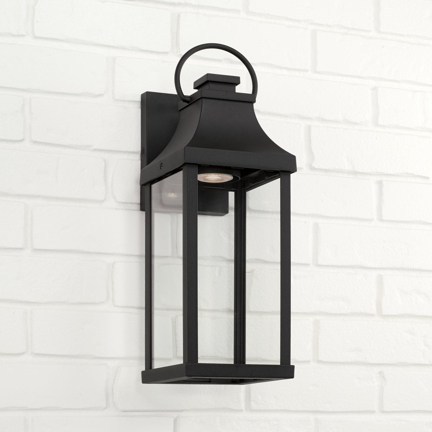 Capital Lighting One Light Outdoor Wall Lantern - Weatherproof Exterior Sconce for Porch, Patio & Garden - Durable Metal Outdoor Lighting Fixture