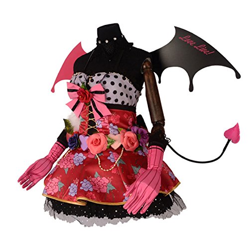 Anime Nico Tojo Cosplay Costume - Sexy Demon Dress Full Set for Halloween, Cosplay Events & Anime Conventions