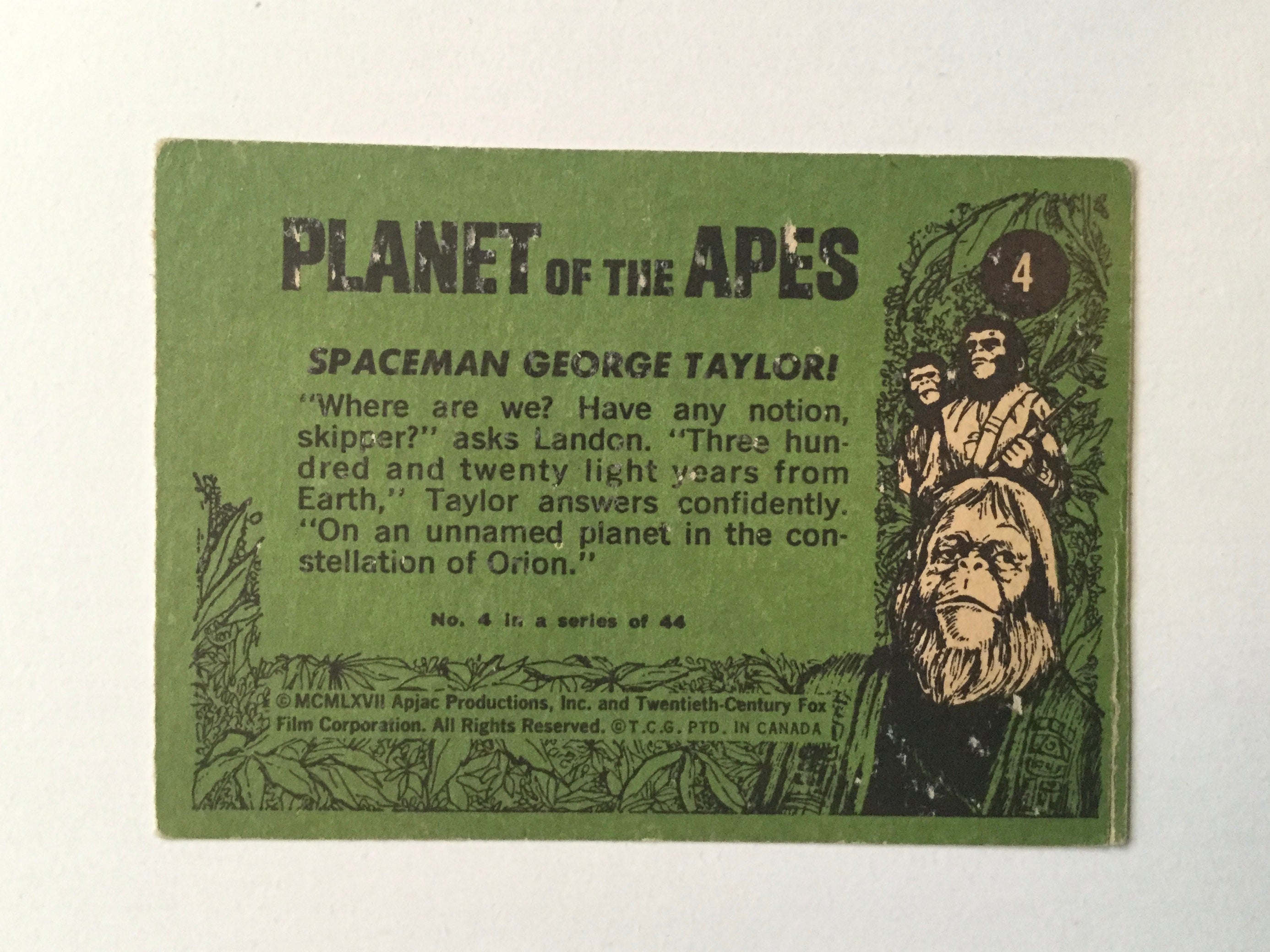 Rare Charlton Heston Signed Planet of the Apes Movie Card with COA - Authentic Collectible for Film Memorabilia Fans & Sci-Fi Enthusiasts