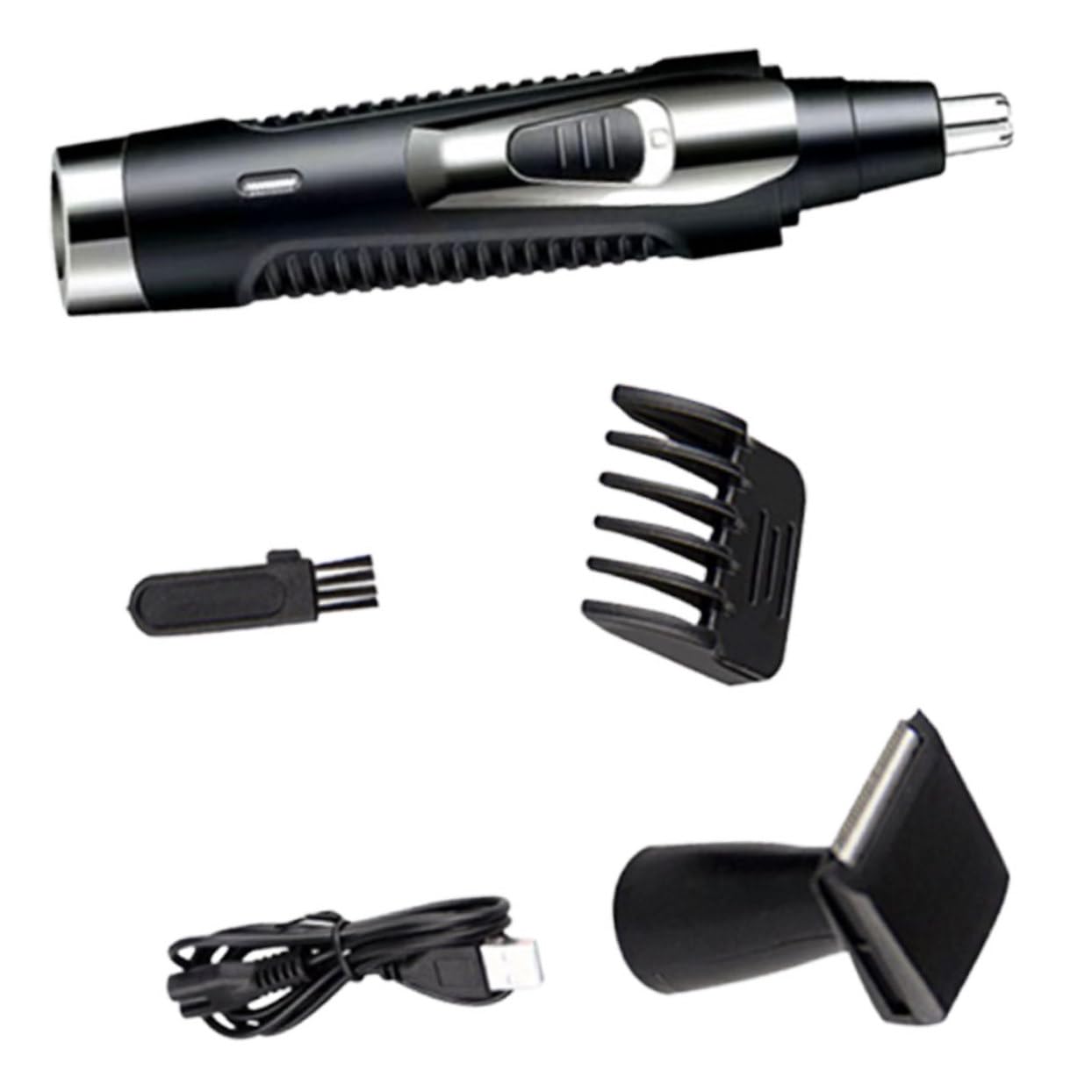 NOLITOY Men's Nose Hair Trimmer - Multi-Functional Stainless Steel Clipper for Nose, Ear & Eyebrow Grooming | Compact & Easy to Use | Perfect for Travel, Home & Personal Care Routine