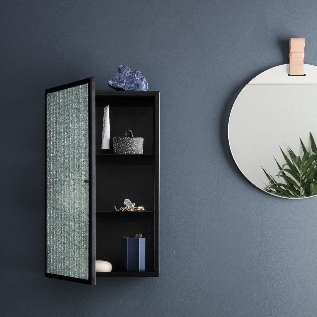 Haze Wall Cabinet - Modern Floating Bathroom Storage Shelf for Towels & Toiletries | Space-Saving Vanity Organizer for Small Bathrooms & Powder Rooms