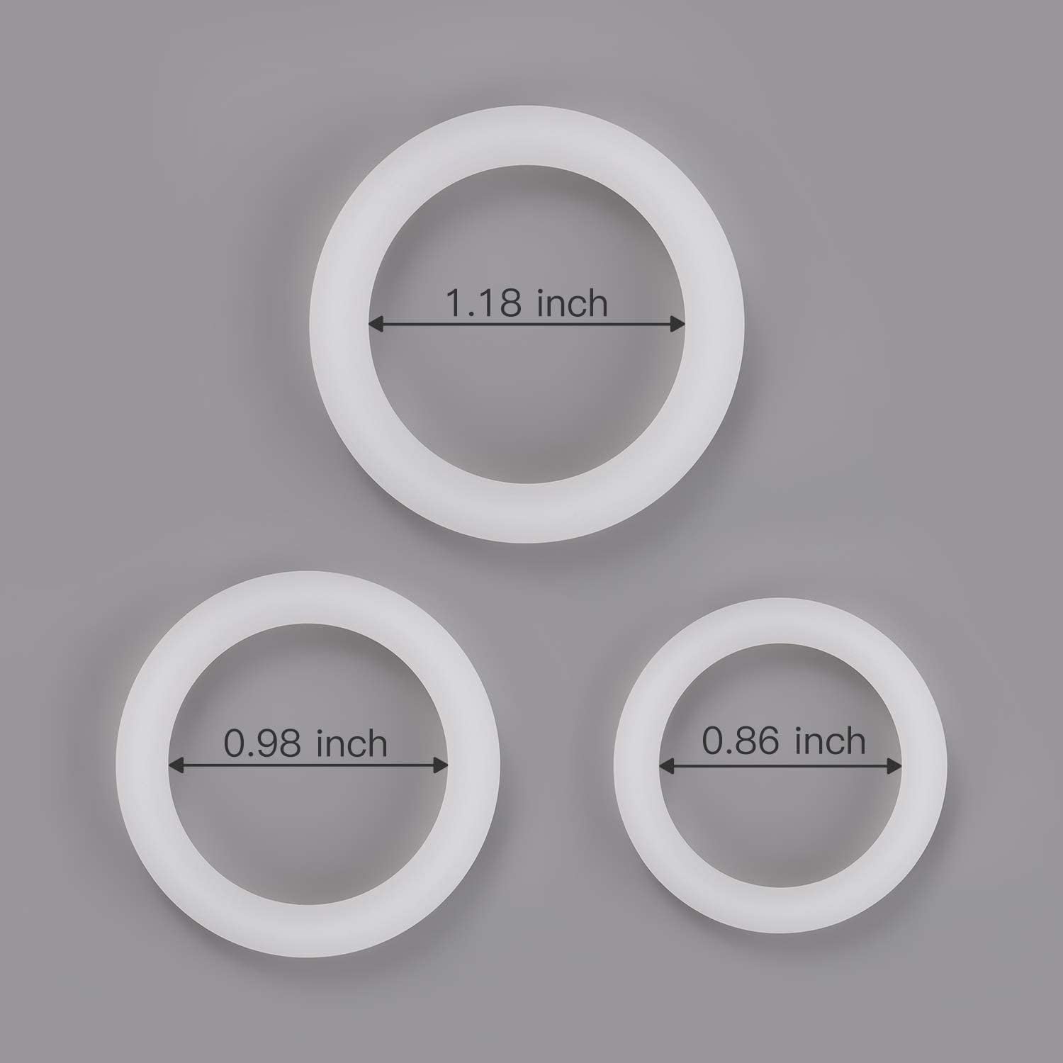 Men's Silicone Ring Toy for Couples - Erection Enhancer for Intimate Games, Pocket-Friendly