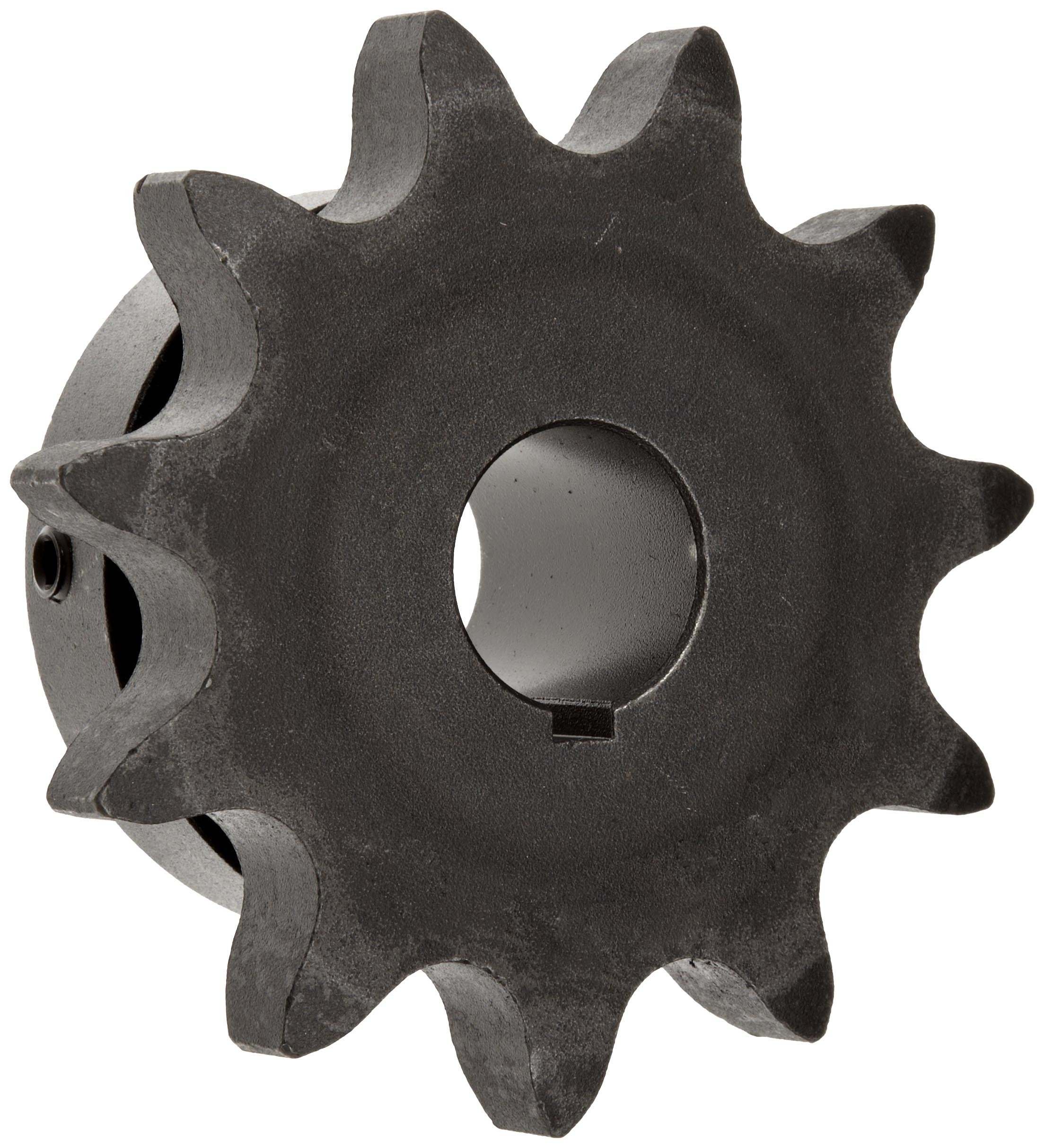 Martin Roller Chain Sprocket - Hardened Teeth Bored-to-Size Type B Hub - Single Strand 80 Chain Size 1