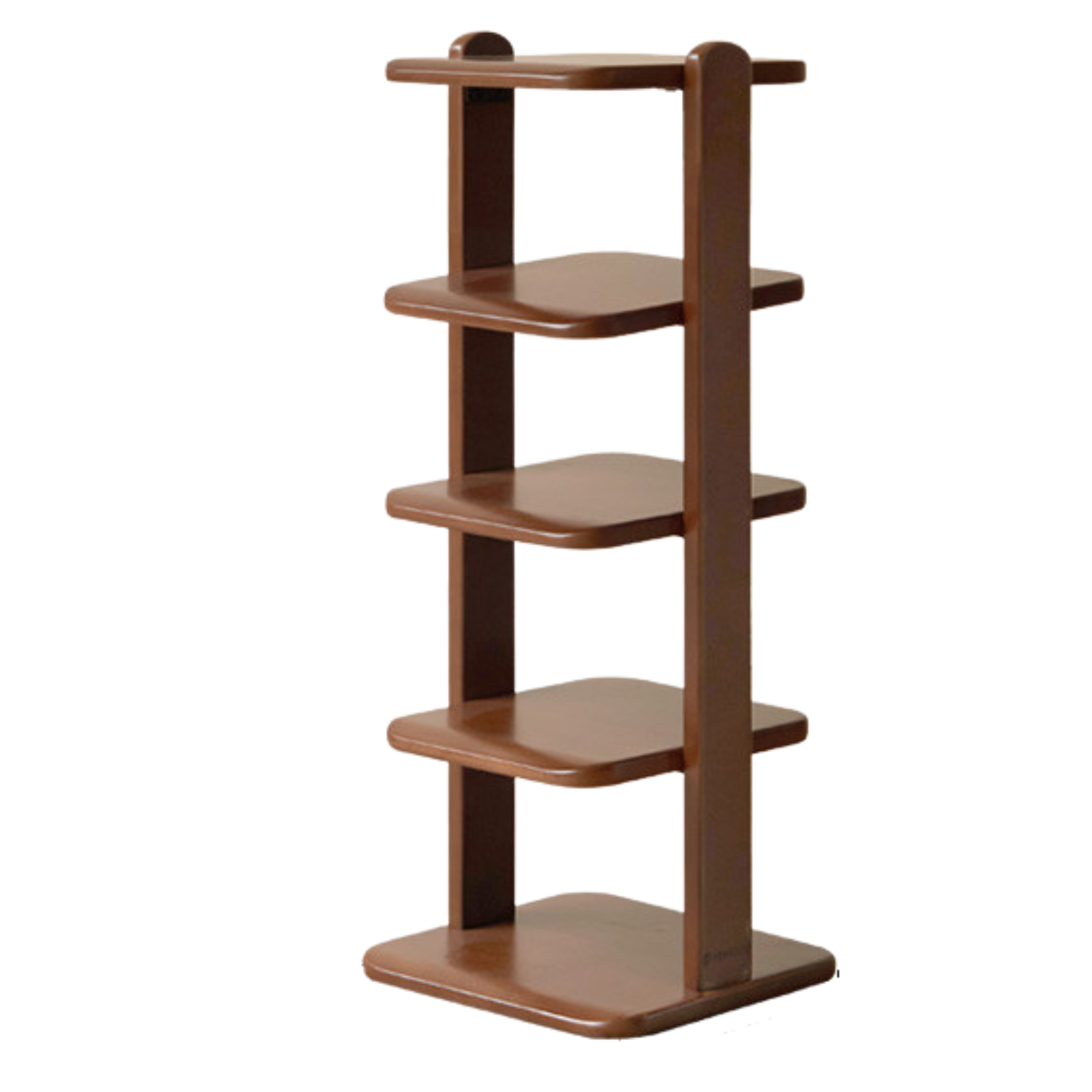 12.2x11.4x29.9 inch / 31x29x76 cm /  walnut color / shoe rack
