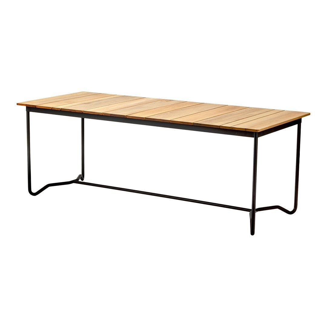 Premium Lindblom Grinda Outdoor Dining Table - Durable Weather-Resistant Patio Furniture for Garden, Deck, and Poolside Entertaining
