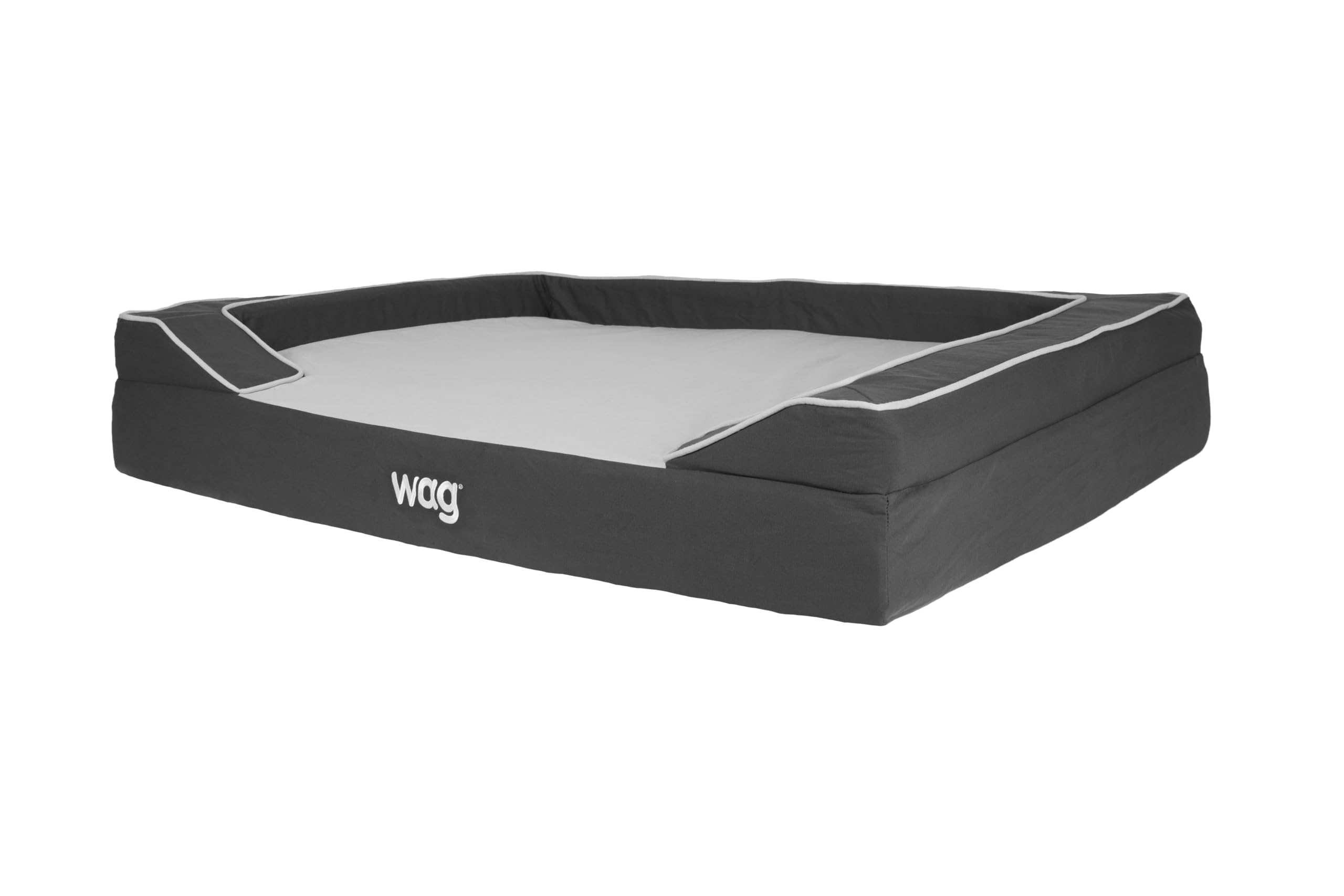 Premium Orthopedic Dog Bed for Large Dogs - Quad Layer Support with Memory Foam, Cooling Gel & Washable Cover - Gray XL | Perfect for Arthritis Relief & Comfortable Sleeping in Living Room, Bedroom or Kennel