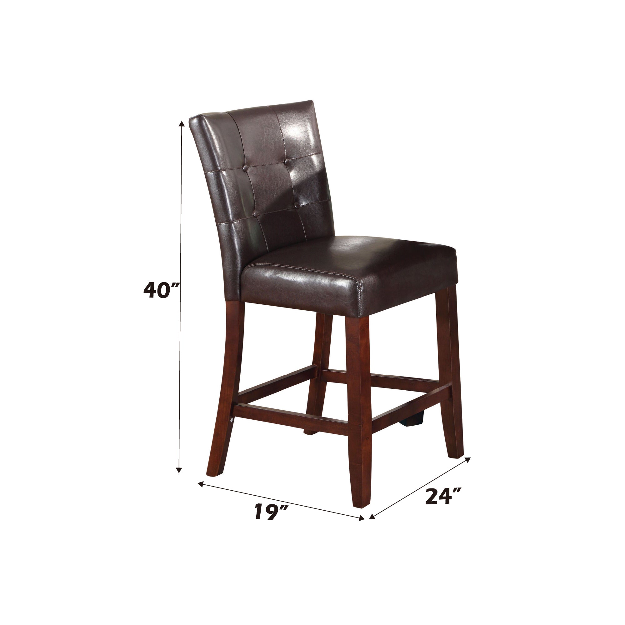 Britney Counter Height Bar Stools Set of 2 - 24