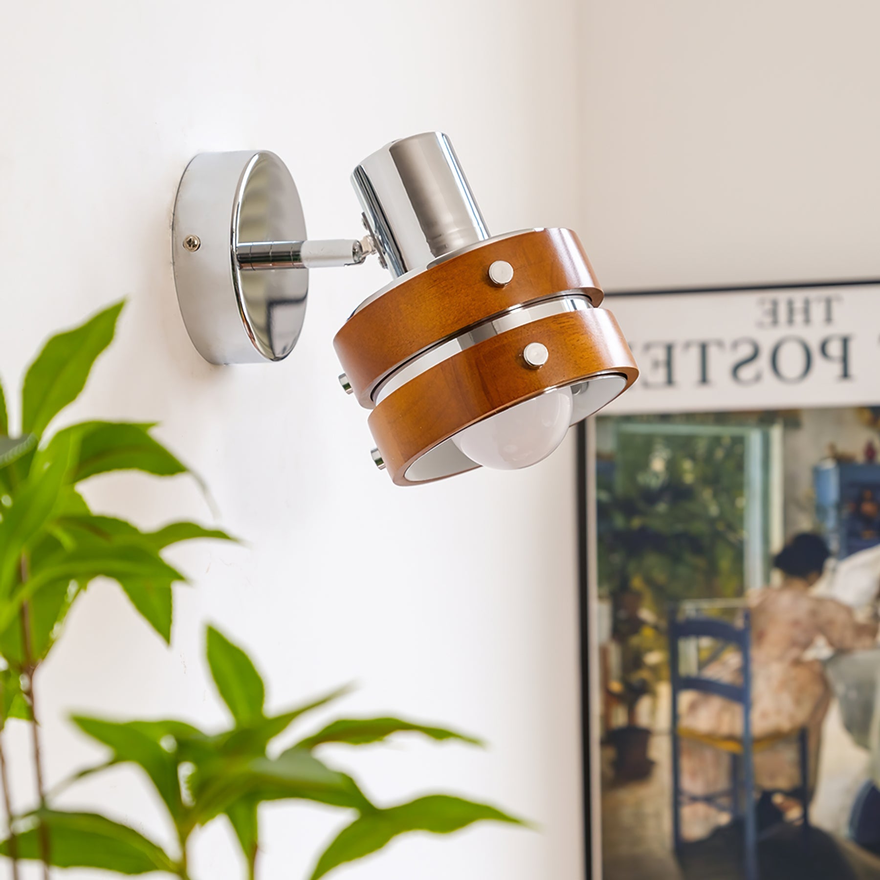 Modern Karry Wall Lamp - Sleek LED Sconce Lighting for Bedroom, Living Room & Hallway - Energy Efficient Dimmable Wall Light for Home Decor