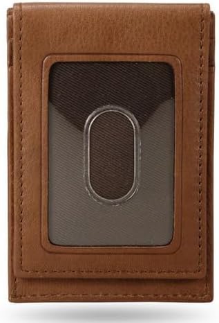 Premium Kentucky Leather Front Pocket Wallet for Men - Slim RFID Blocking Bifold Wallet - Perfect for Travel, Business & Everyday Use