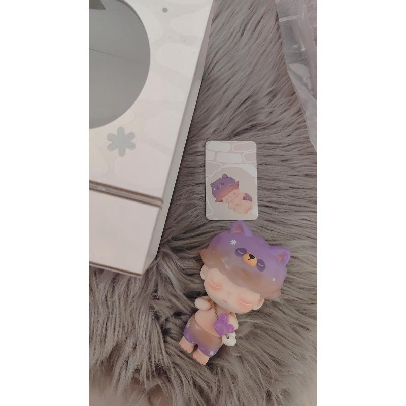 DIMOO Four Seasons Bear Secret Winter Limited Edition Collectible Figure - Perfect for Display, Gifts, and Anime Enthusiasts