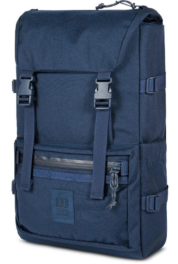 Topo Designs Rover Pack Tech - Durable Everyday Backpack for Travel, Hiking & Commuting | Water-Resistant Laptop Bag with Multiple Pockets | Perfect for Work, School & Outdoor Adventures