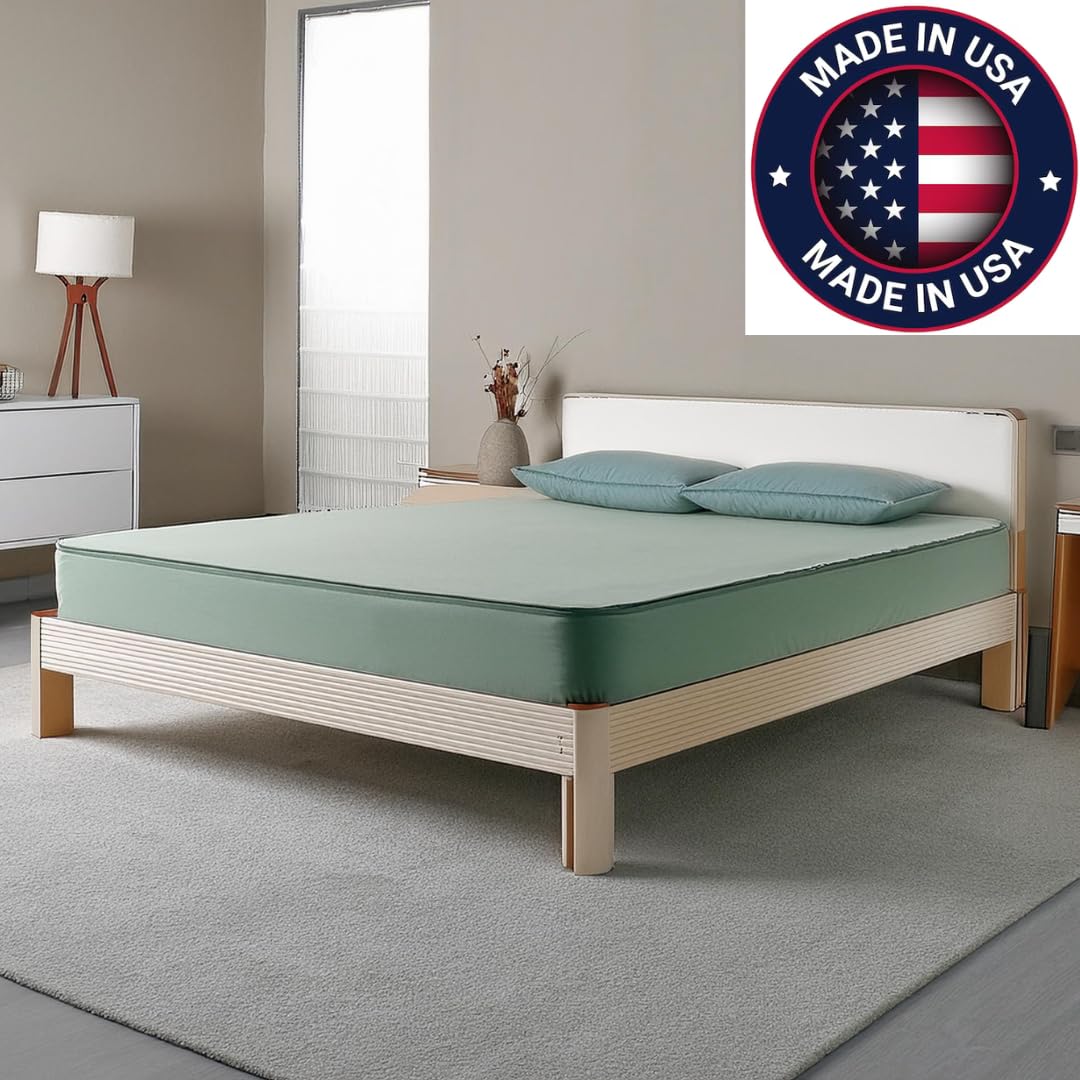 Original Medical Waterproof Vinyl Mattress - Double-Sided Tight Top, Adaptive Foam & Pressure Relief | Orthopedic Cooling Firm Mattress for All Ages | Custom Sizes 5