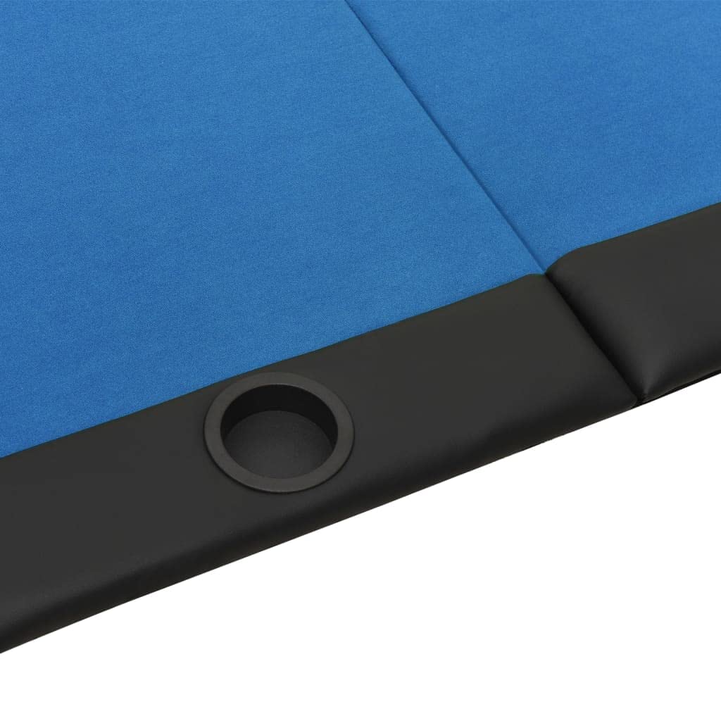 10-Player Folding Poker Table - 81.1