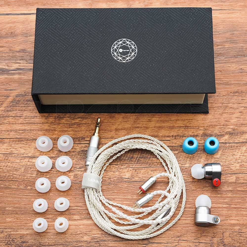 TinHiFi T2 DLC 2022 Version - Premium 10mm Dynamic Driver In-Ear Monitors with HiFi Sound Quality for Audiophiles, Music Lovers & Gaming Enthusiasts