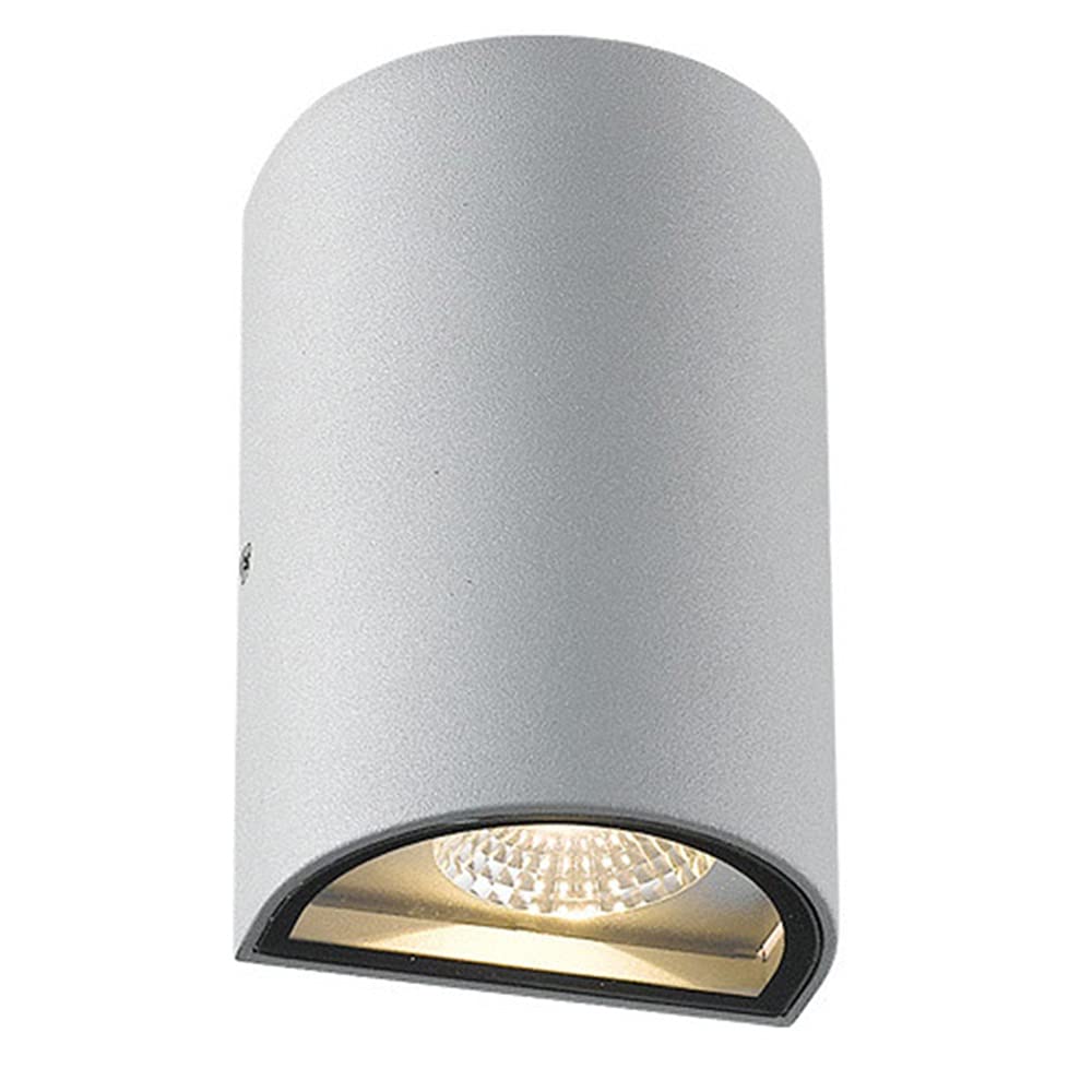 Waterproof LED Outdoor Wall Lantern - IP65 Aluminum Modern Landscape Light for Garden, Porch, Park & Room Decoration (Silver) | Weatherproof Lighting for Patio, Yard, Pathway & Exterior Home Decor