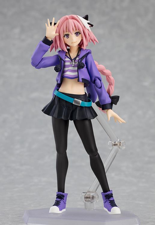 Fate/Apocrypha Figma #493 Rider of Black Casual Version Action Figure - Collectible Anime Character Model for Display & Cosplay Scenes