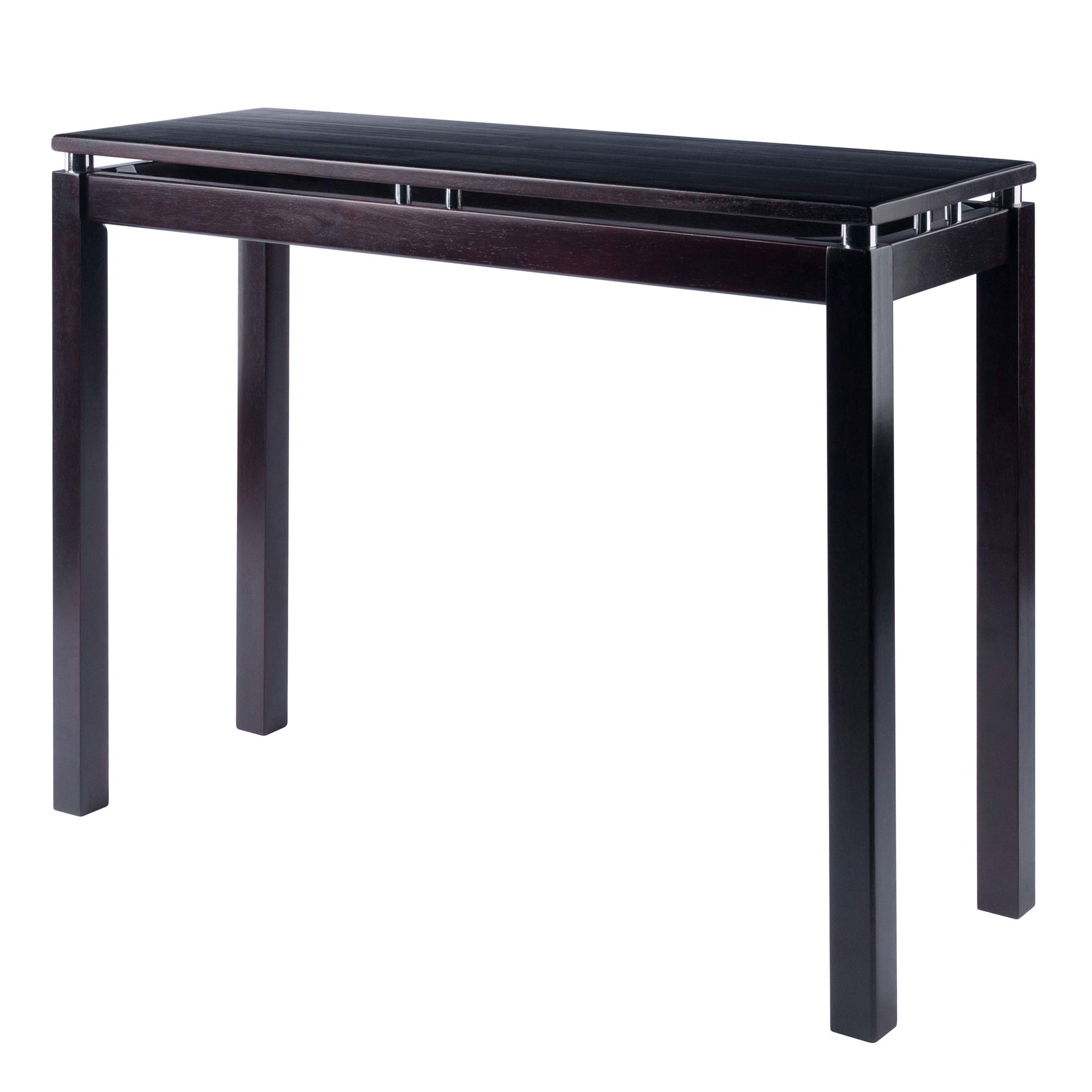 Winsome Wood Linea Occasional Table - 28.5 Inch Espresso Finish Side Table for Living Room, Bedroom & Office - Modern End Table with Sturdy Wood Construction