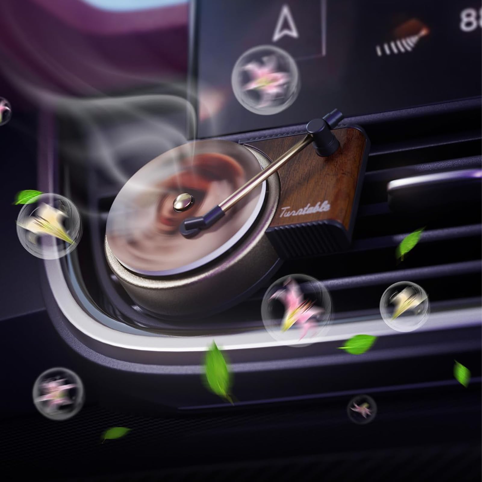 15PCS Vinyl Record Car Air Fresheners - Music Album Cover Scented Vent Clips for Women & Men - Perfect Car Accessories Gift for Music Lovers - Great for Road Trips & Daily Commutes