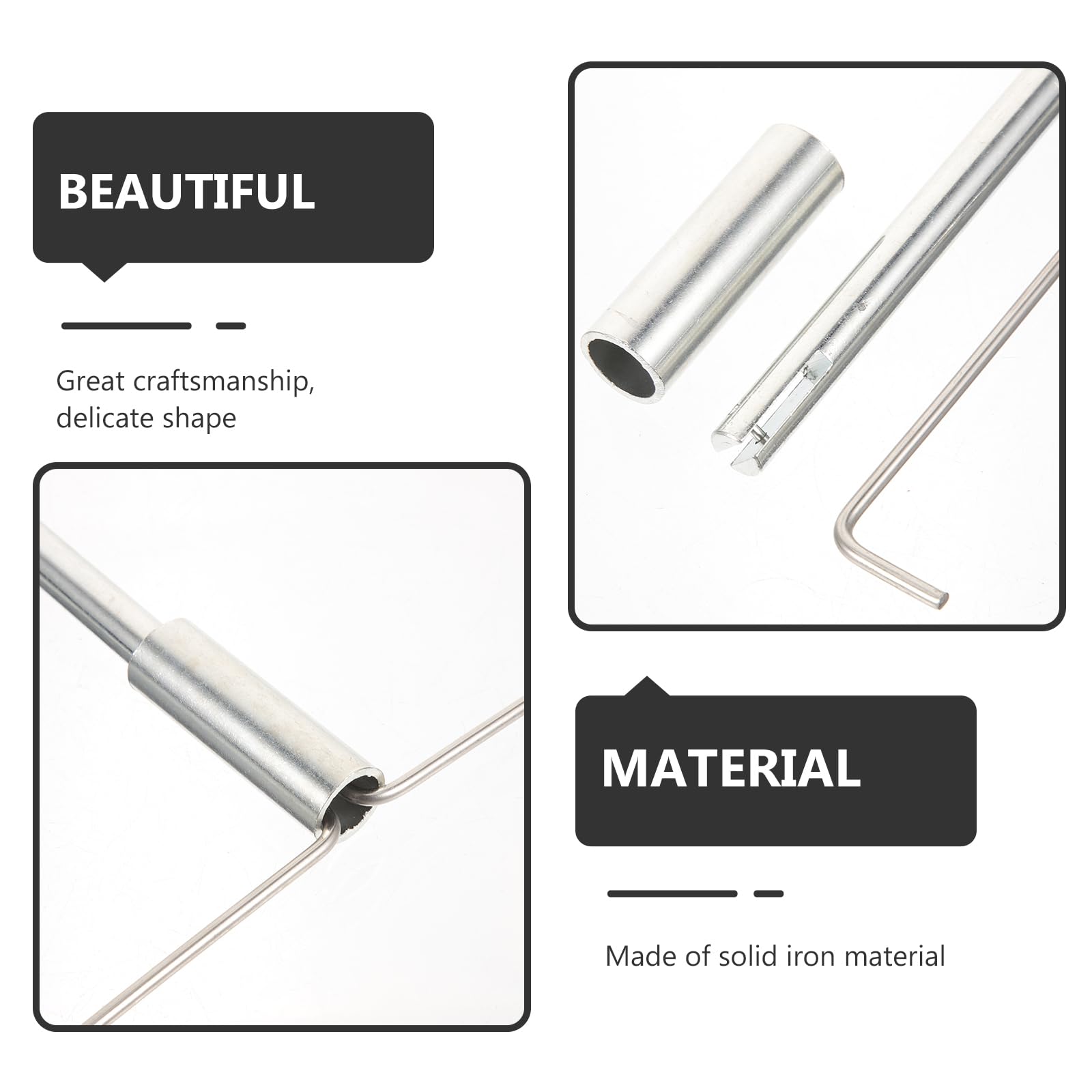 DOITOOL Commercial Popcorn Machine Replacement Parts - Popcorn Stirring Rod, Mixer Attachment & Whisk Stirring Stick for Theater, Carnival & Home Use