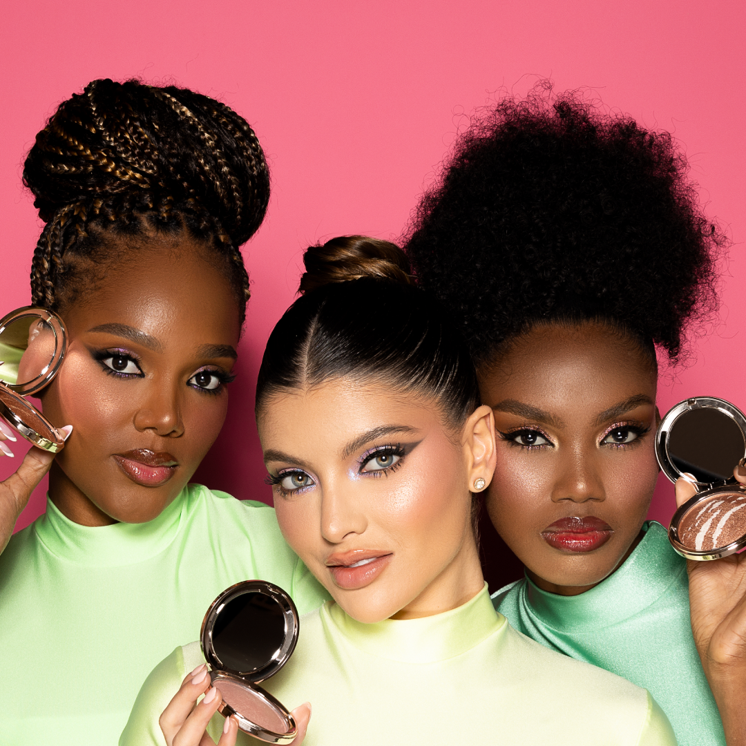 Angel Light Compact Illuminator - Portable Makeup Highlighter for Face & Body - Perfect for Contouring, Strobing & Glowing Skin On-the-Go