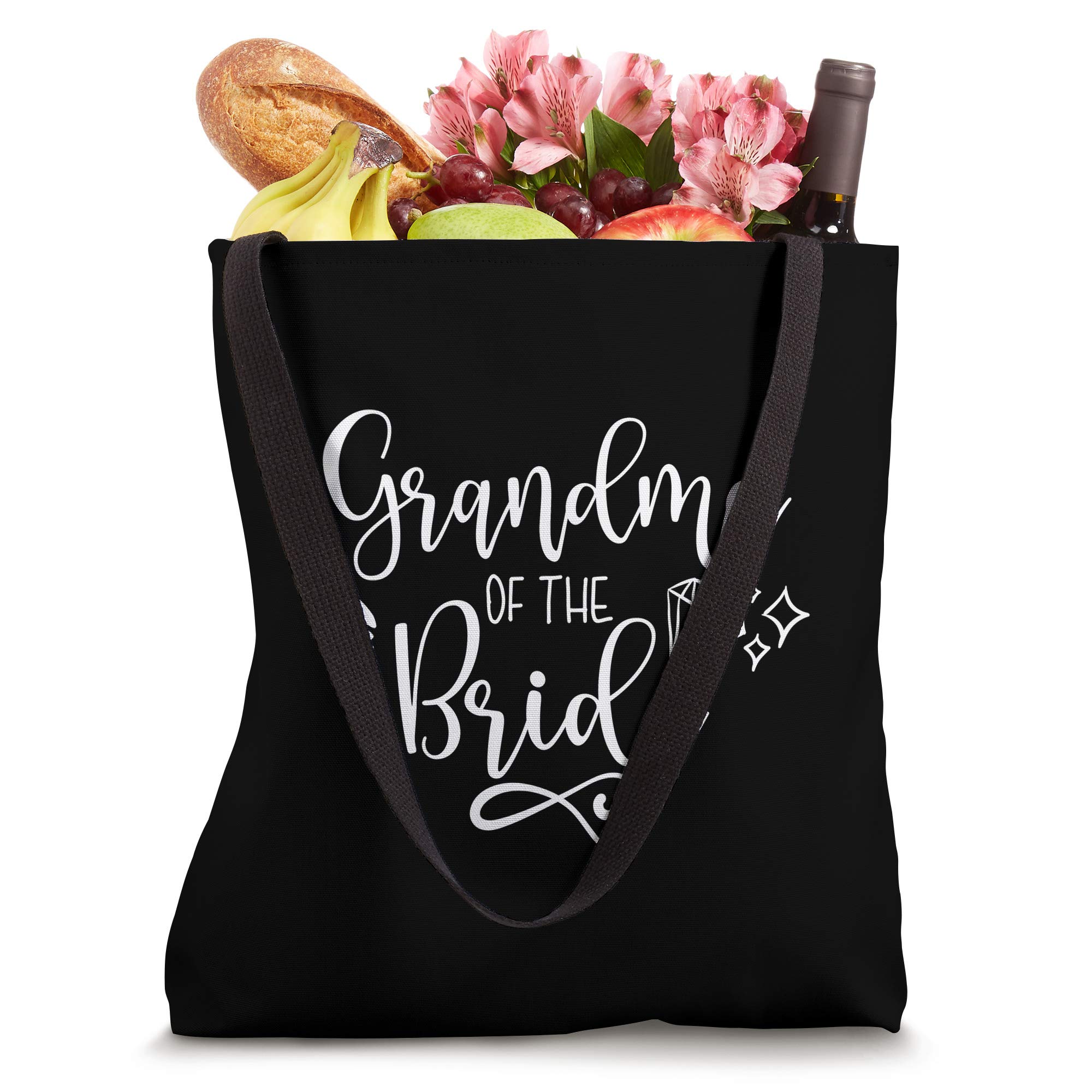 Elegant Grandma of the Bride Tote Bag - Perfect for Weddings, Bridal Showers & Special Occasions