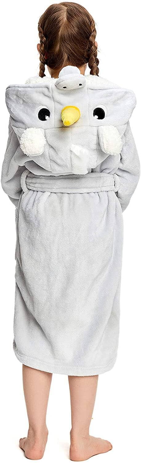 Soft & Cozy Princess Unicorn Bathrobe for Kids - Fast Priority Shipping - Perfect for Birthday Gifts, Spa Days & Bedtime Comfort