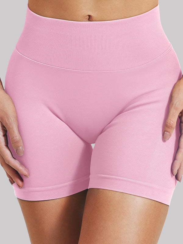 ZASUWA Women's High Waisted Scrunch Butt Lifting Workout Shorts - Spandex Gym Yoga Running Shorts for Women - Perfect for Fitness, Yoga & Lounge Wear