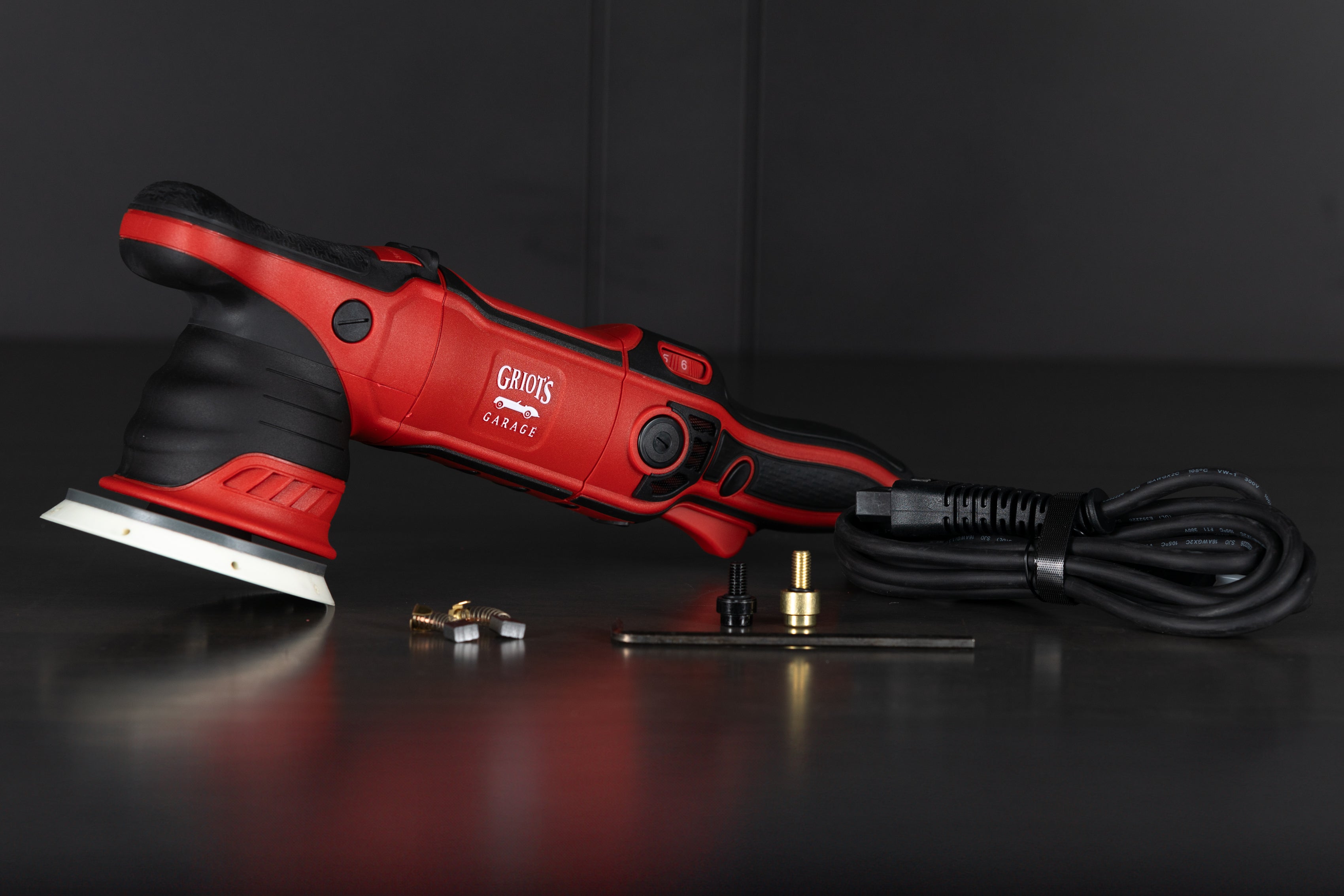 Griot's Garage G15 Long Throw Orbital Polisher - Professional Car Buffer for Paint Correction & Detailing - Perfect for Auto Enthusiasts & Detailing Shops