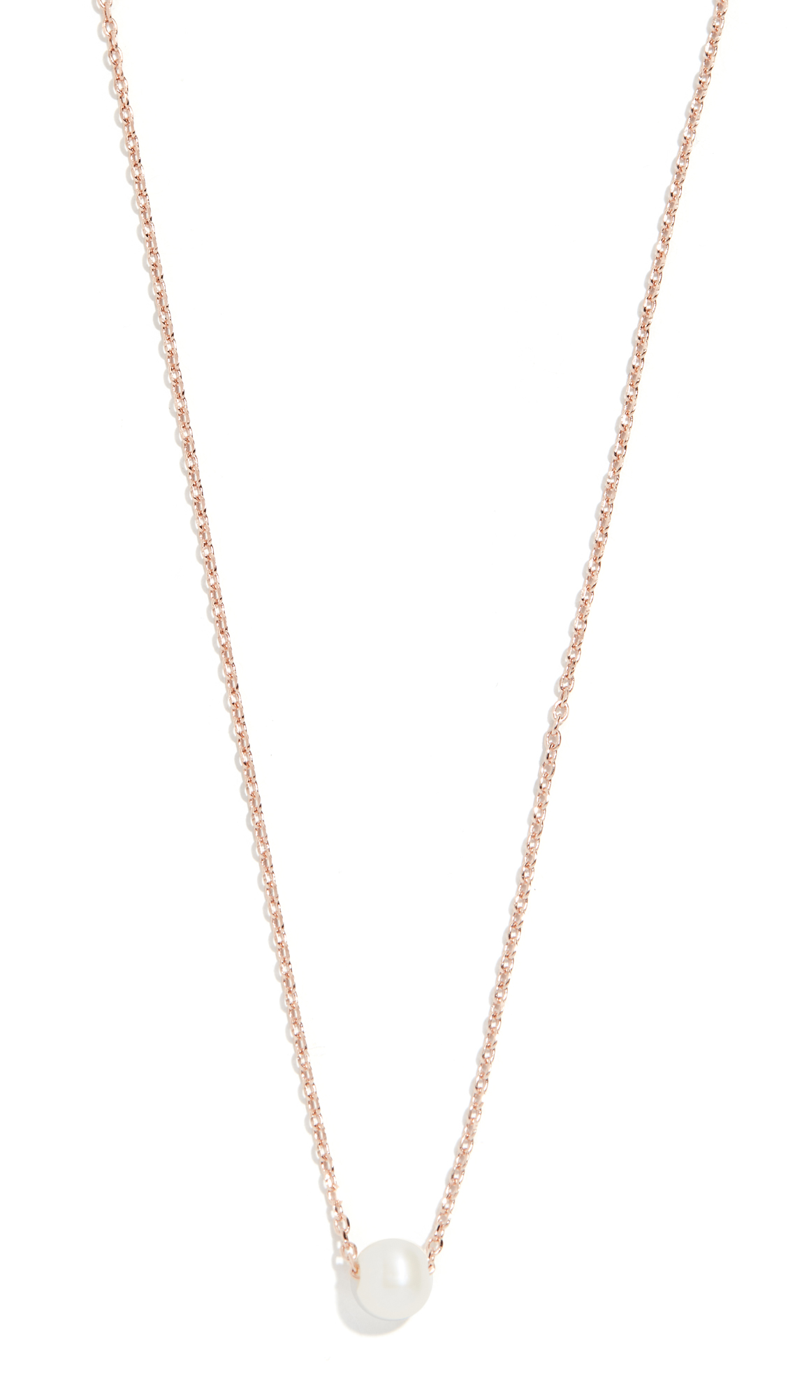 Cloverpost Women's Freshwater Cultured Pearl Necklace - Elegant 18 Inch Pearl Jewelry for Wedding, Anniversary & Special Occasions