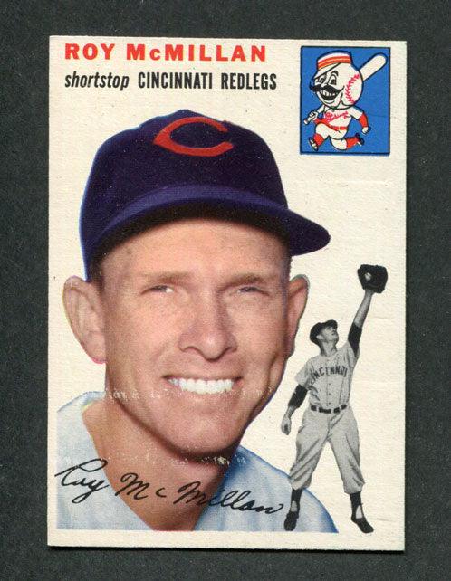 1954 Topps #120 Roy McMillan Cincinnati Redlegs Vintage Baseball Card - Perfect for Collectors, Sports Memorabilia & Display in Man Cave or Sports Room